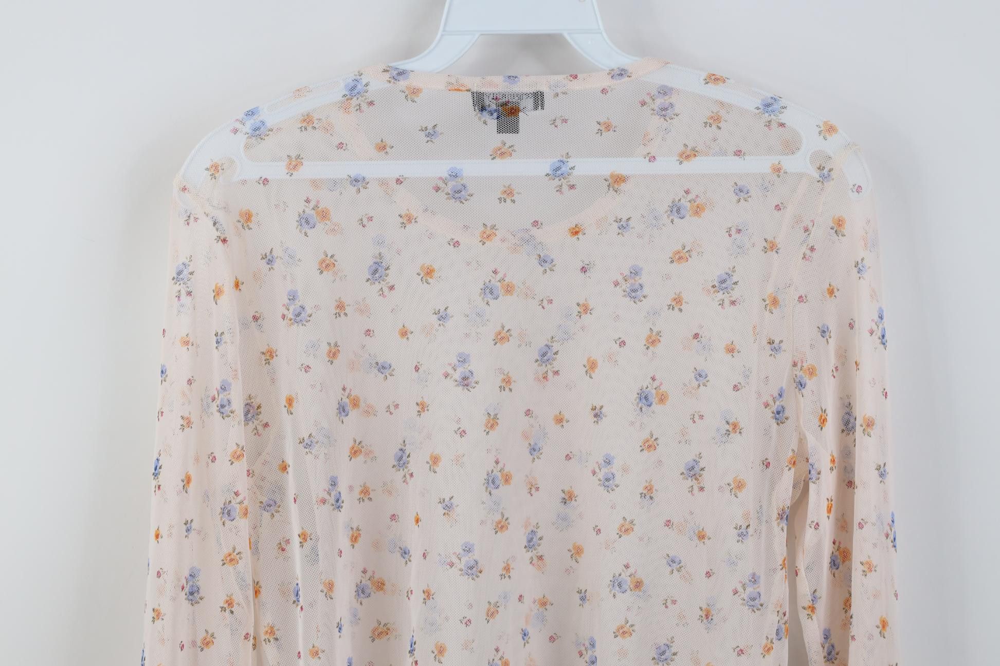 Vintage Vintage Y2K Babydoll Fairy Mesh Long Sleeve T-Shirt USA Size L / US 10 / IT 46 - 9 Thumbnail