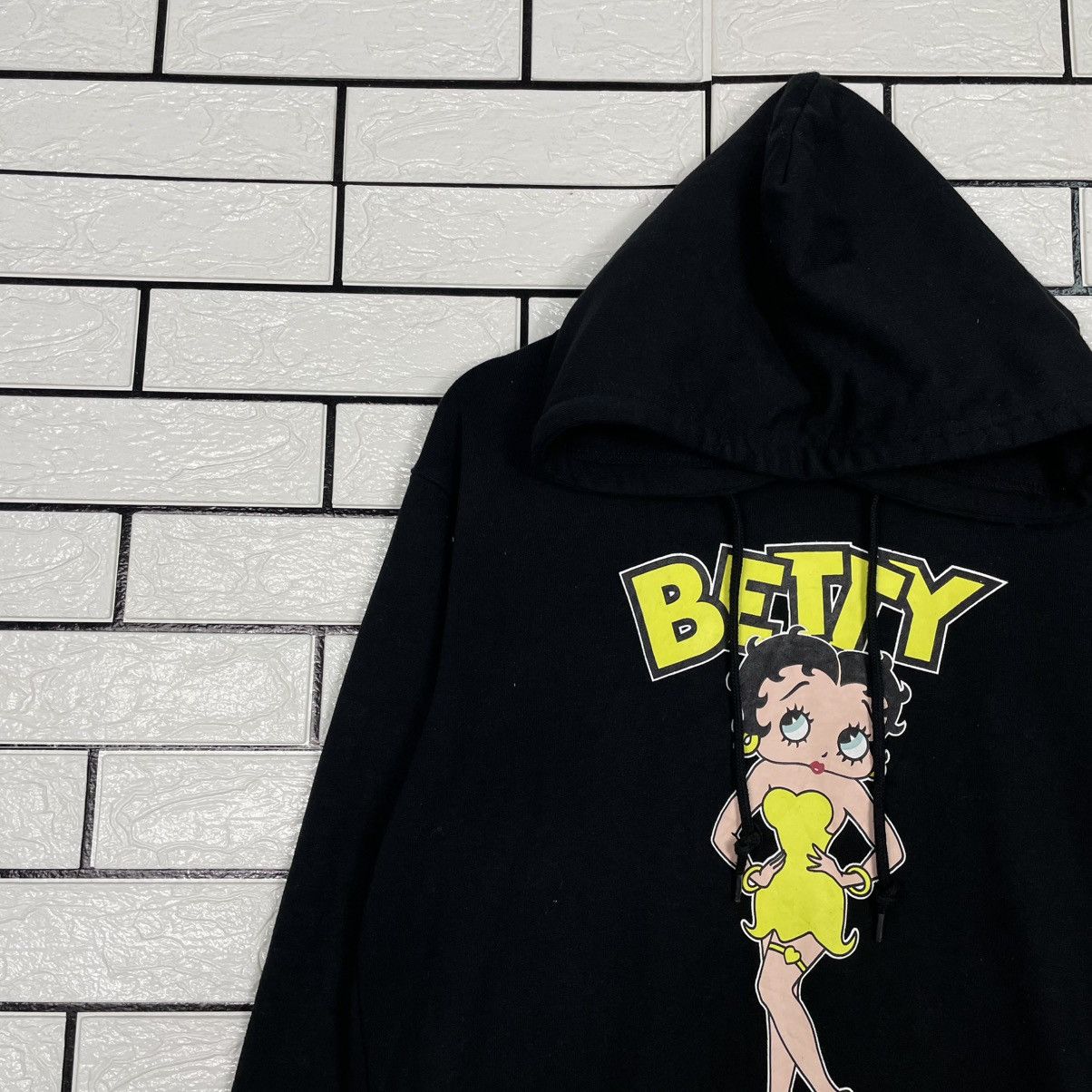 Japanese Brand Betty Boop Big Print Pullover Hoodie Size US M / EU 48-50 / 2 - 6 Thumbnail