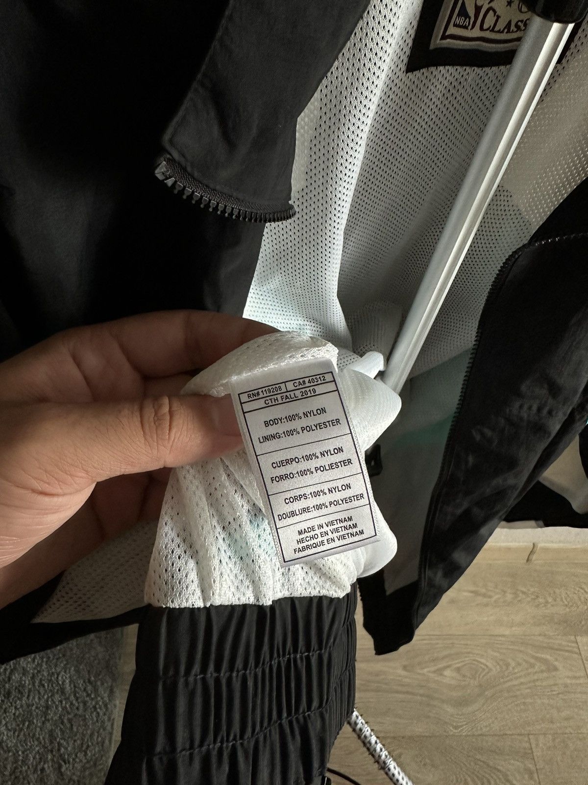 Mitchell & Ness Vintage Mitchell Ness San Antonio Spurs Nylon Jacket Size US M / EU 48-50 / 2 - 7 Thumbnail
