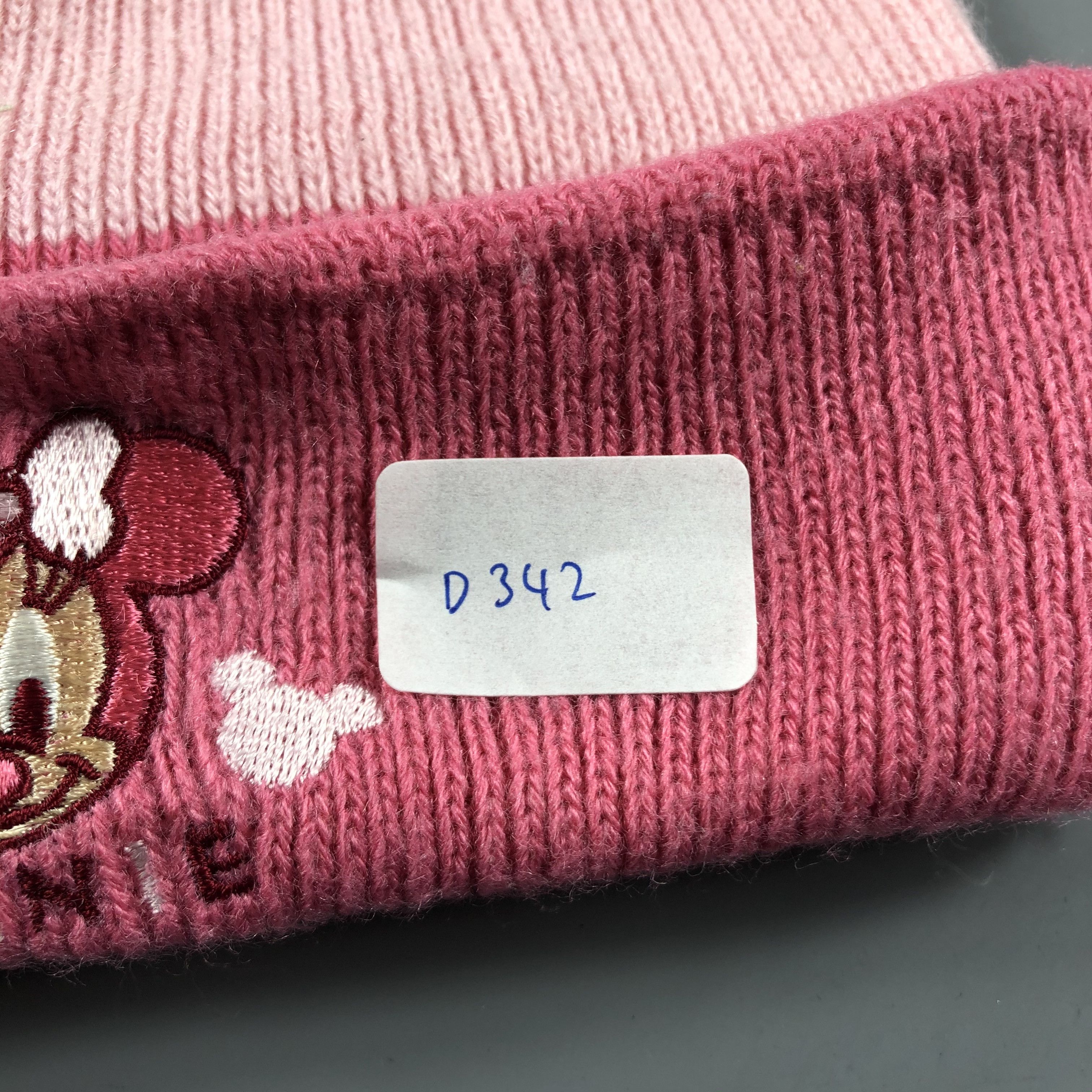 Disney × Vintage Women Minnie Mouse Beanie Snow Hat Snow Cap -D342 Size ONE SIZE - 7 Thumbnail
