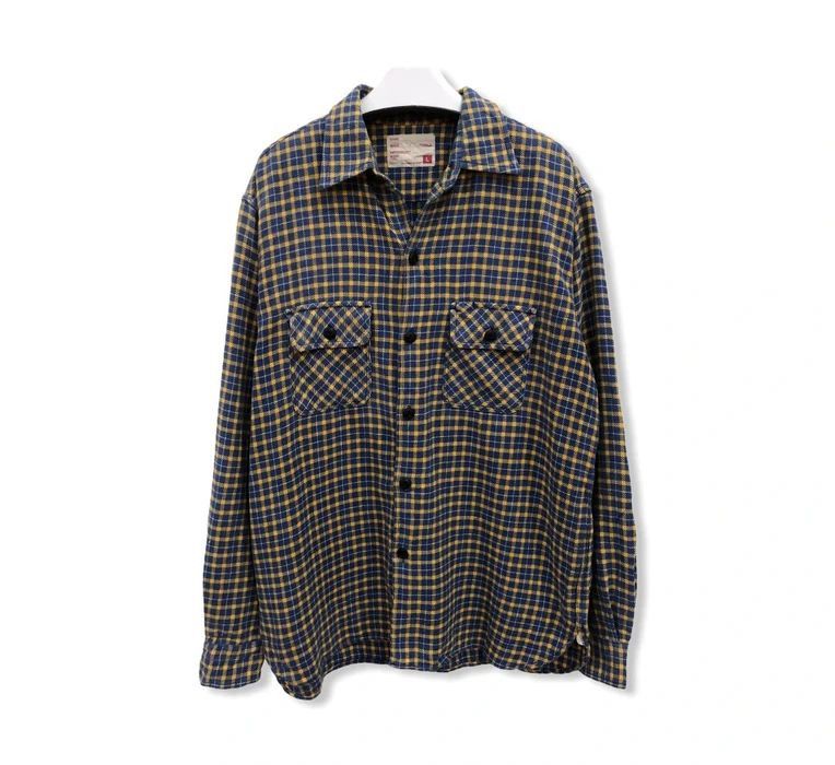 image of T.o.k Shirt Factory Flannel Shirt, Men's (Size Large)