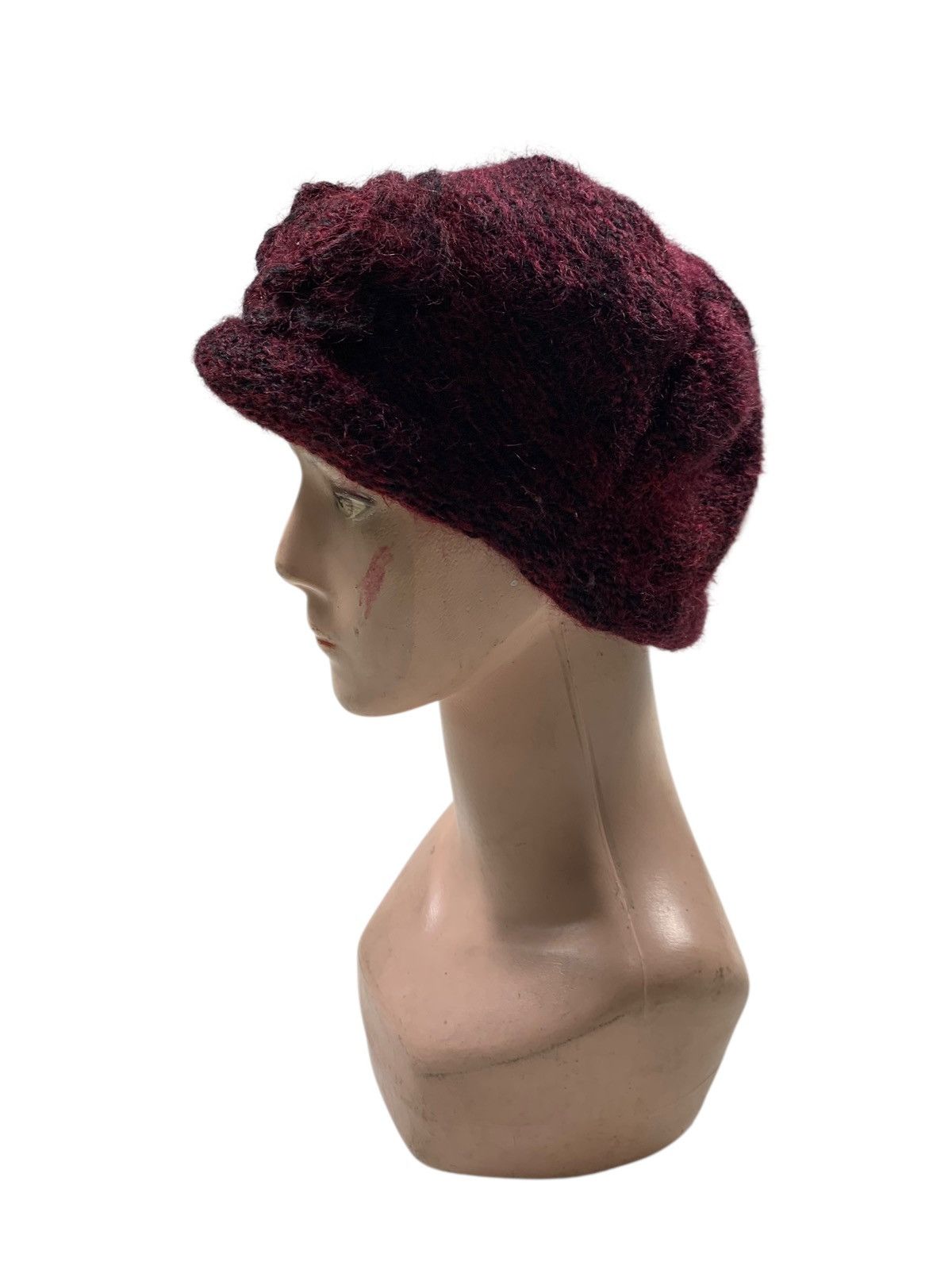 Japanese Brand × Kapital × Vintage Crochet knitted Hairy Beanie Hats RARE Size ONE SIZE - 2 Thumbnail