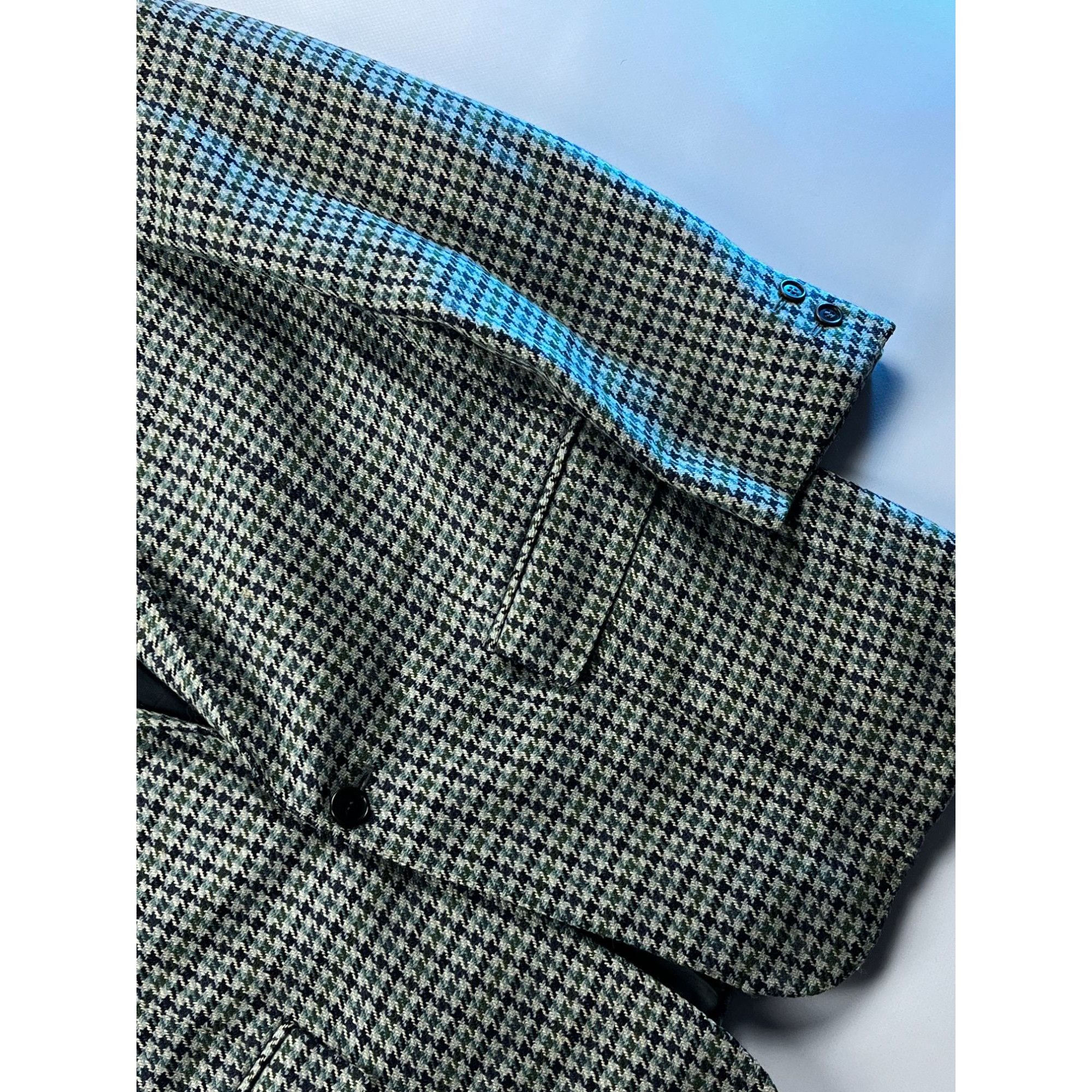 Versace 90s Vintage Gianni Versace Made In Italy Blazer Size 44L - 3 Thumbnail