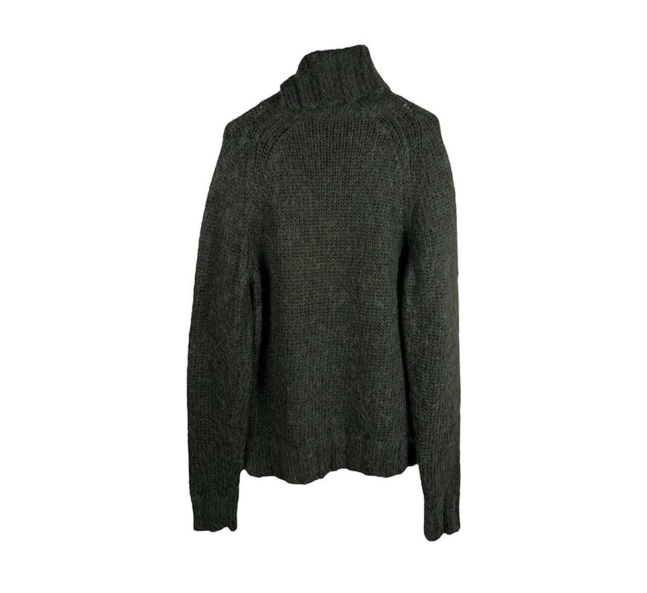 Diesel Vintage Diesel heavy wool alpaca turtleneck sweater gothic Size US M / EU 48-50 / 2 - 2 Thumbnail
