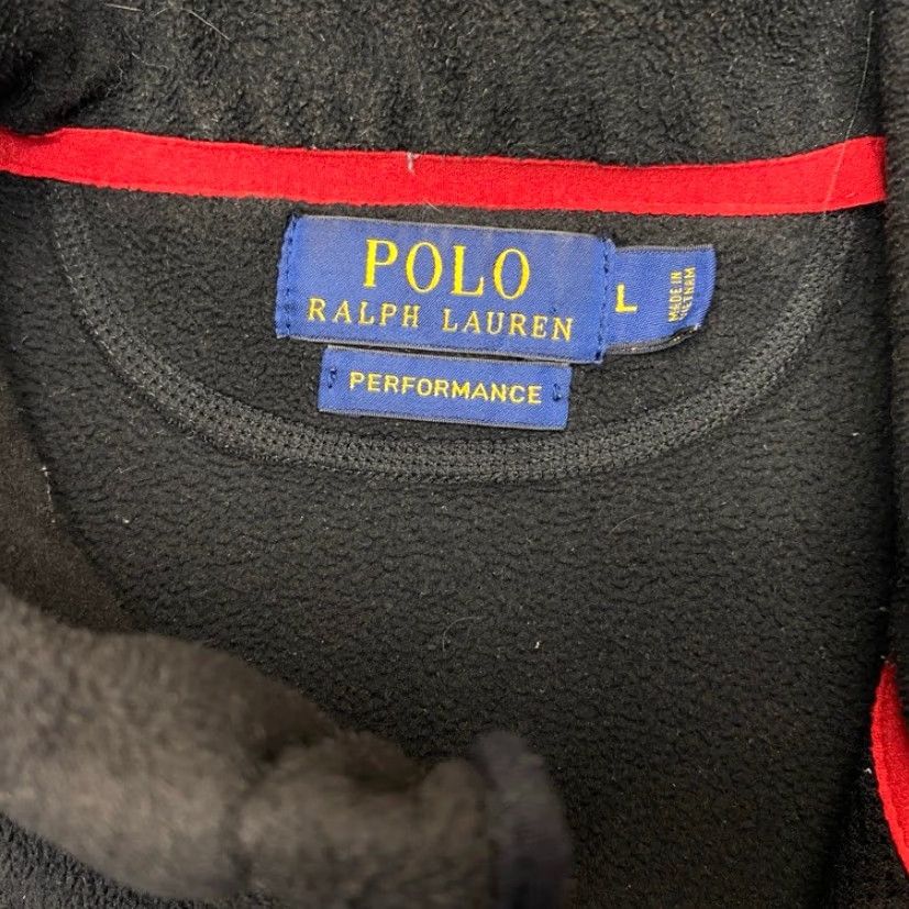 Polo Ralph Lauren Polo Ralph Lauren Performance Vest Mens L Black Full Zip Casual Sweater Fleece Size US L / EU 52-54 / 3 - 6 Thumbnail