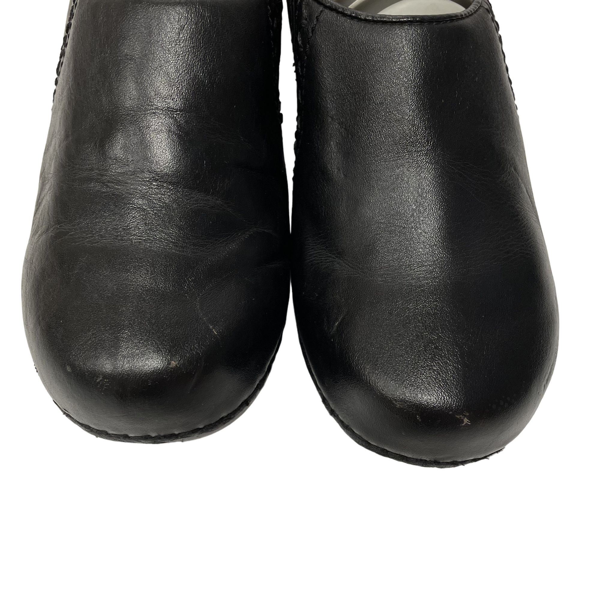 Dansko Dansko Black Leather PRO Medical Shoes Professional Clogs Size US 6.5 / IT 36.5 - 4 Thumbnail