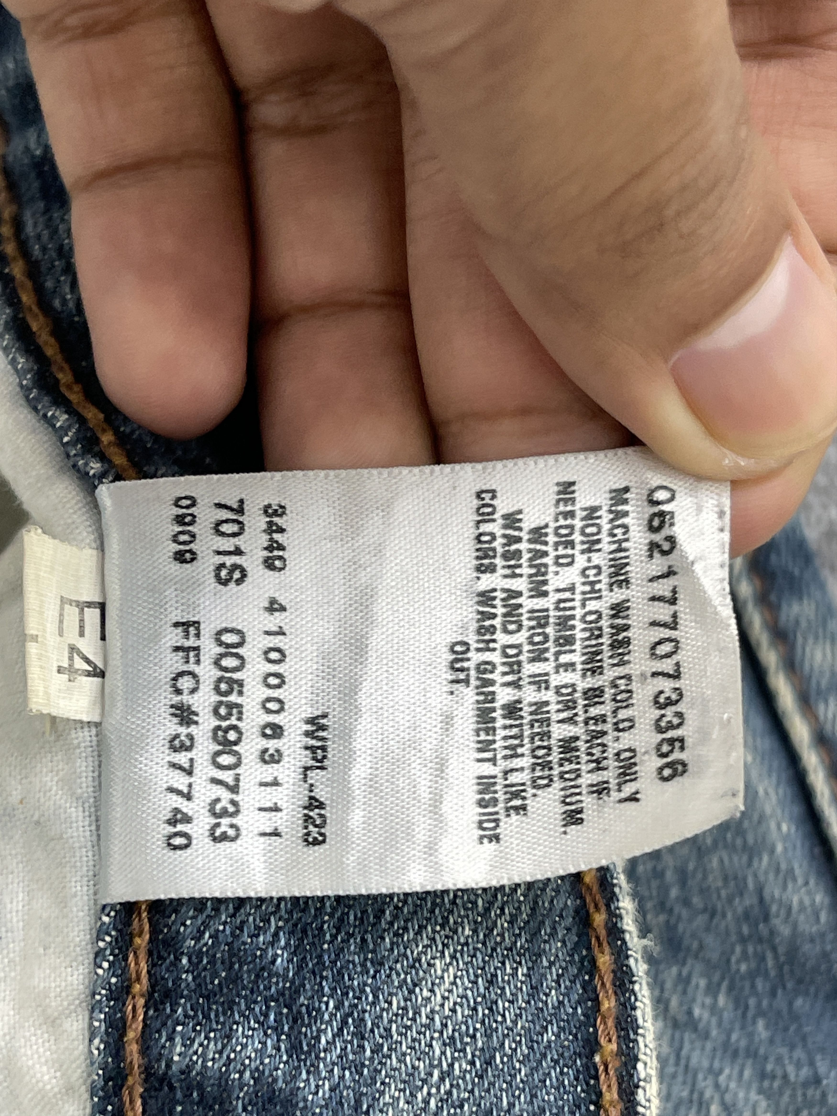 Levi's Faded Blue Vintage Levis 559 Jeans DP2558 Size US 38 / EU 54 - 8 Thumbnail