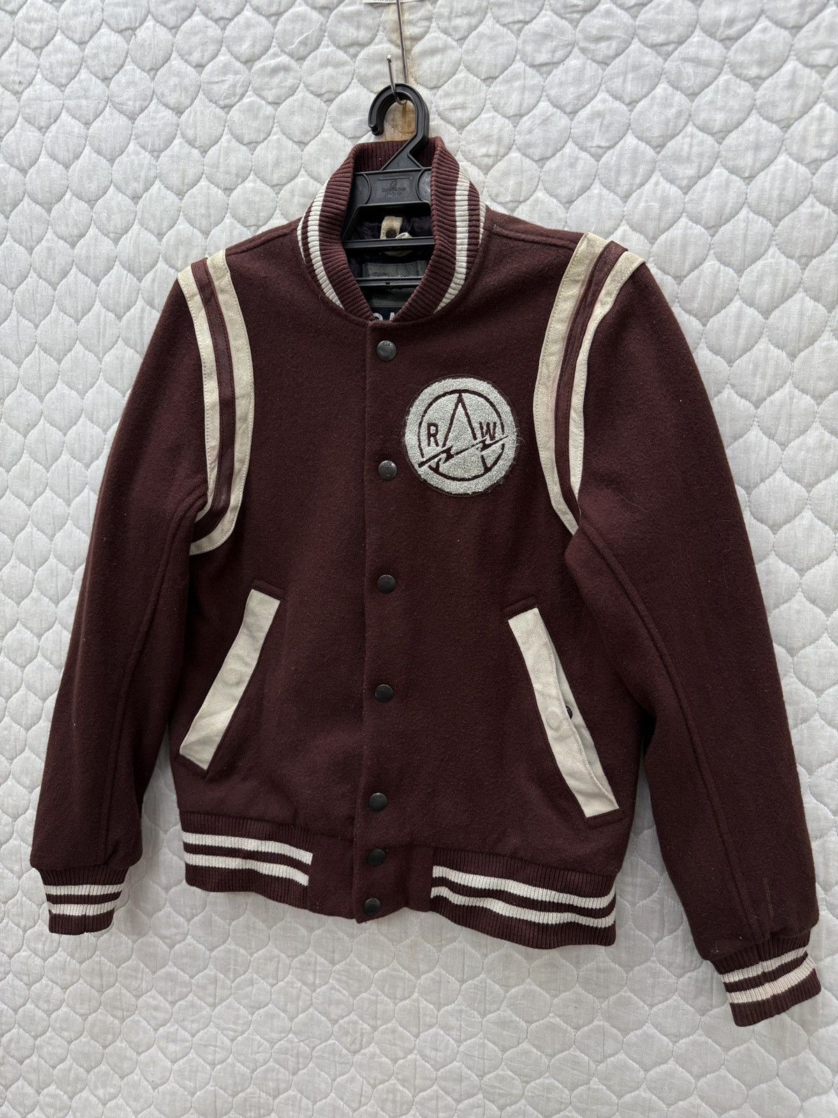 G-Star 🔥🔥🔥ARCHIVE G STAR RAW LINING LEATHER VARSITY JACKET Size US M / EU 48-50 / 2 - 2 Thumbnail
