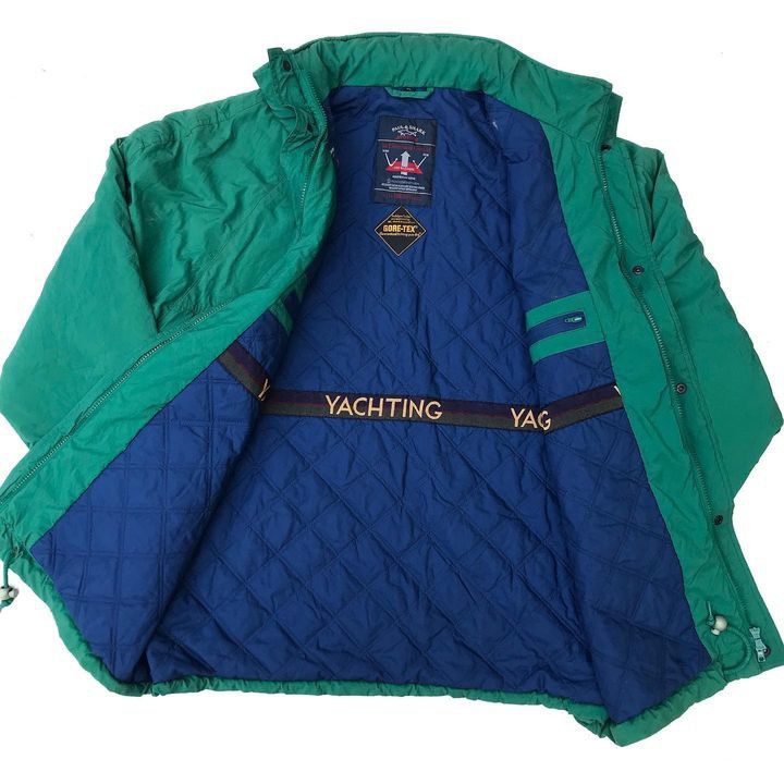 Paul & Shark Vintage Paul And Shark Green Hunting Yachting outdoorJacket Size US XL / EU 56 / 4 - 4 Thumbnail