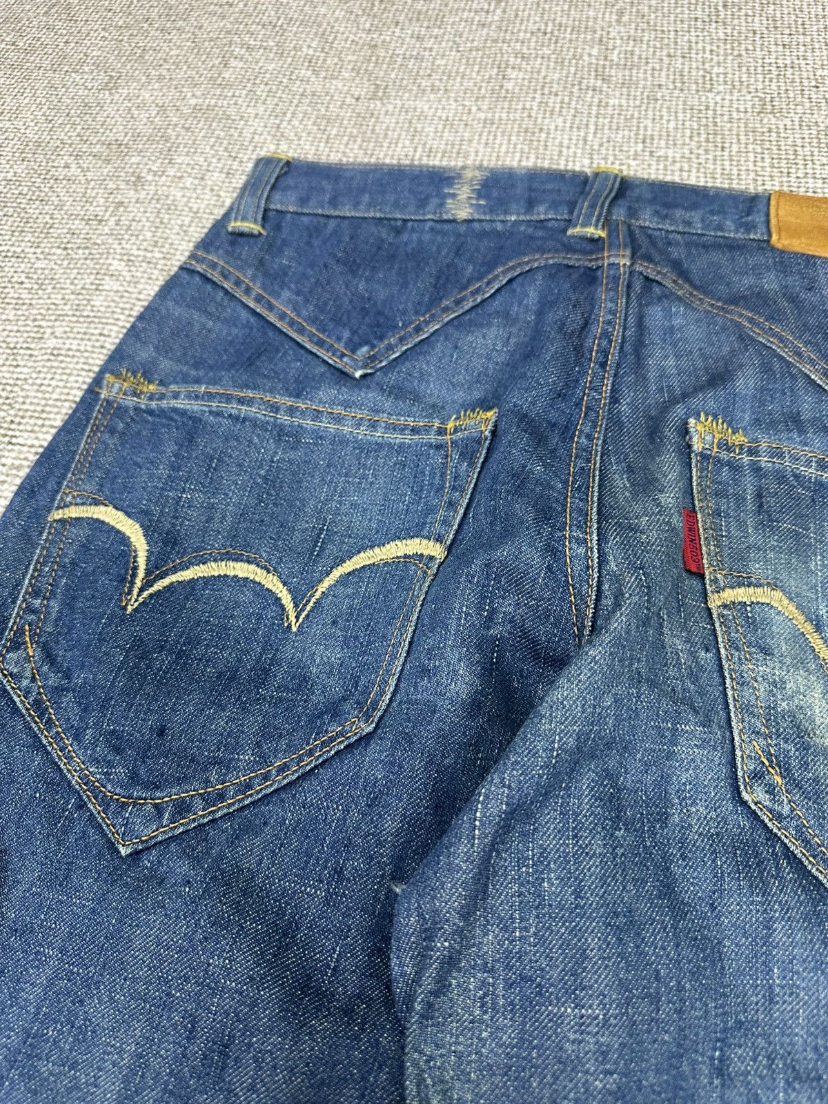 Edwin Vintage Edwin E Function Tapered Wideleg Denim 30x35 D787 Size US 30 / EU 46 - 9 Thumbnail