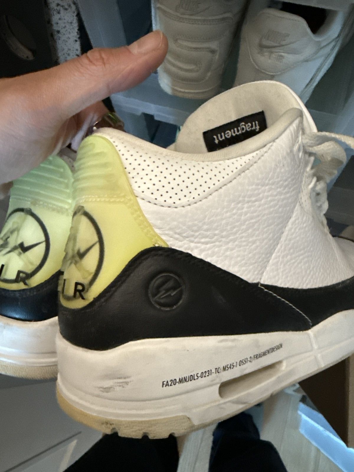 Fragment Design × Nike Nike fragment Jordan 3 Size US 11 / EU 44 - 8 Thumbnail