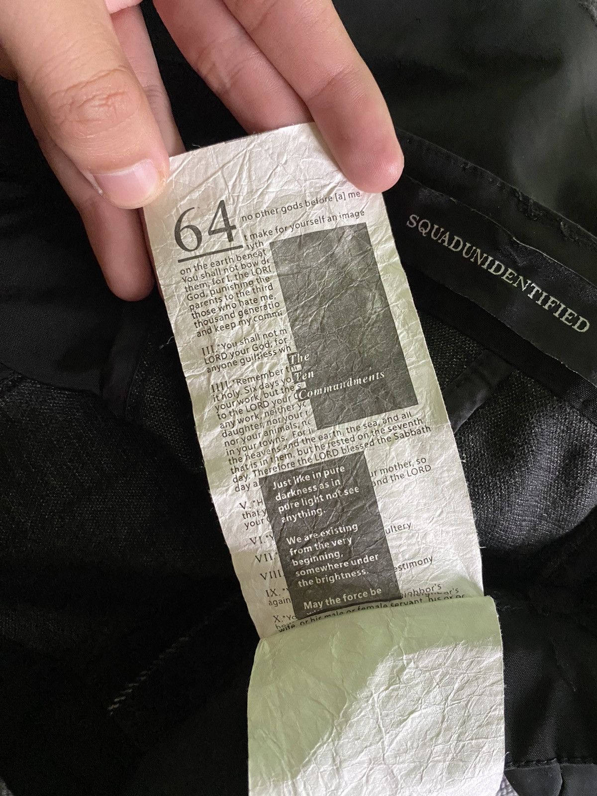 Designer × Hypebeast Squadunidentified Pants Size US 36 / EU 52 - 10 Thumbnail