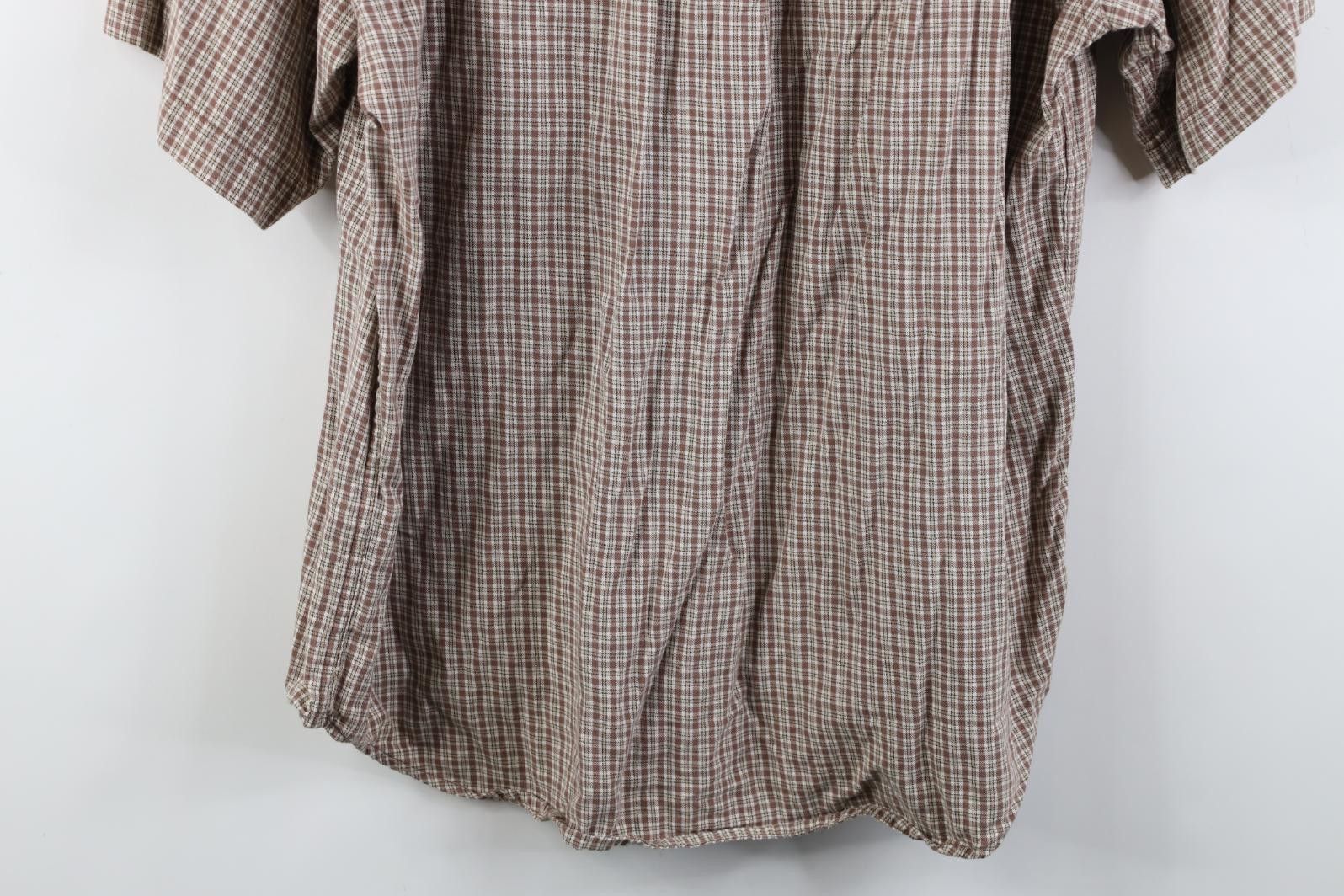 Vintage Vintage 90s Streetwear Flannel Short Sleeve Button Shirt Size US M / EU 48-50 / 2 - 12 Thumbnail