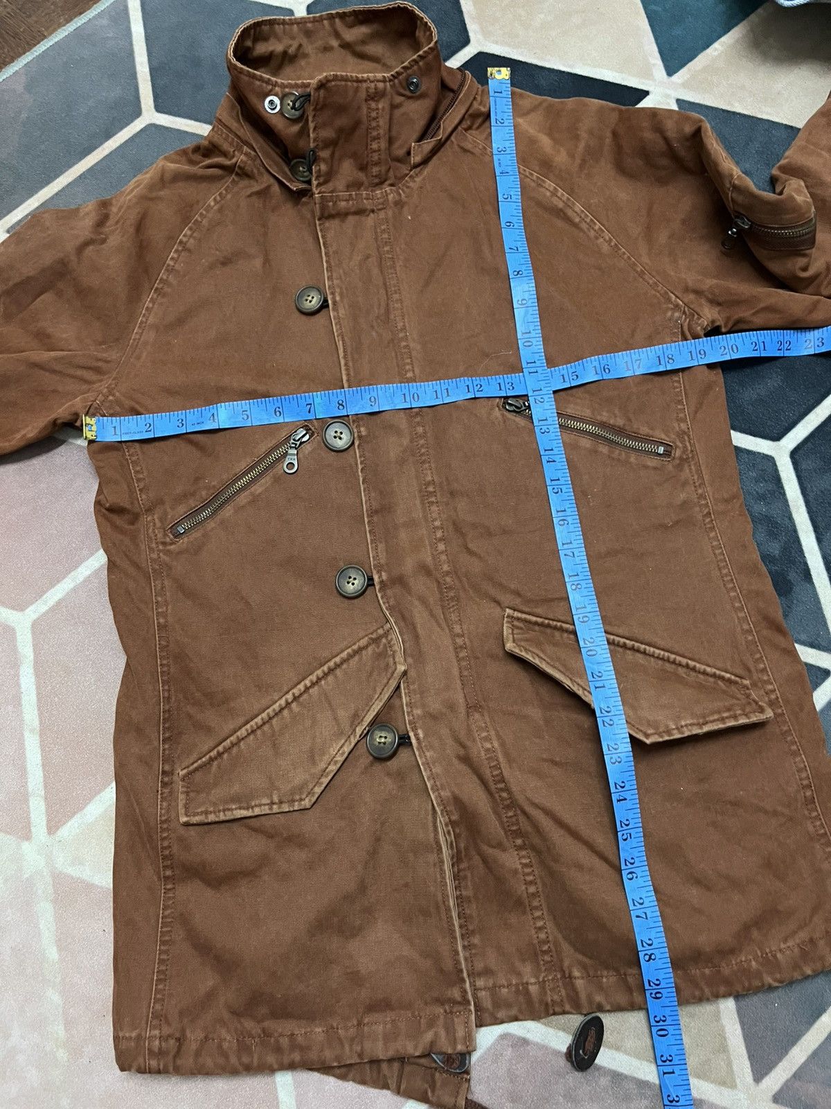 Japanese Brand 💥Japanese Brand In Bloom Hard Cotton Jackets Carhartt Style Size M / US 6-8 / IT 42-44 - 10 Thumbnail
