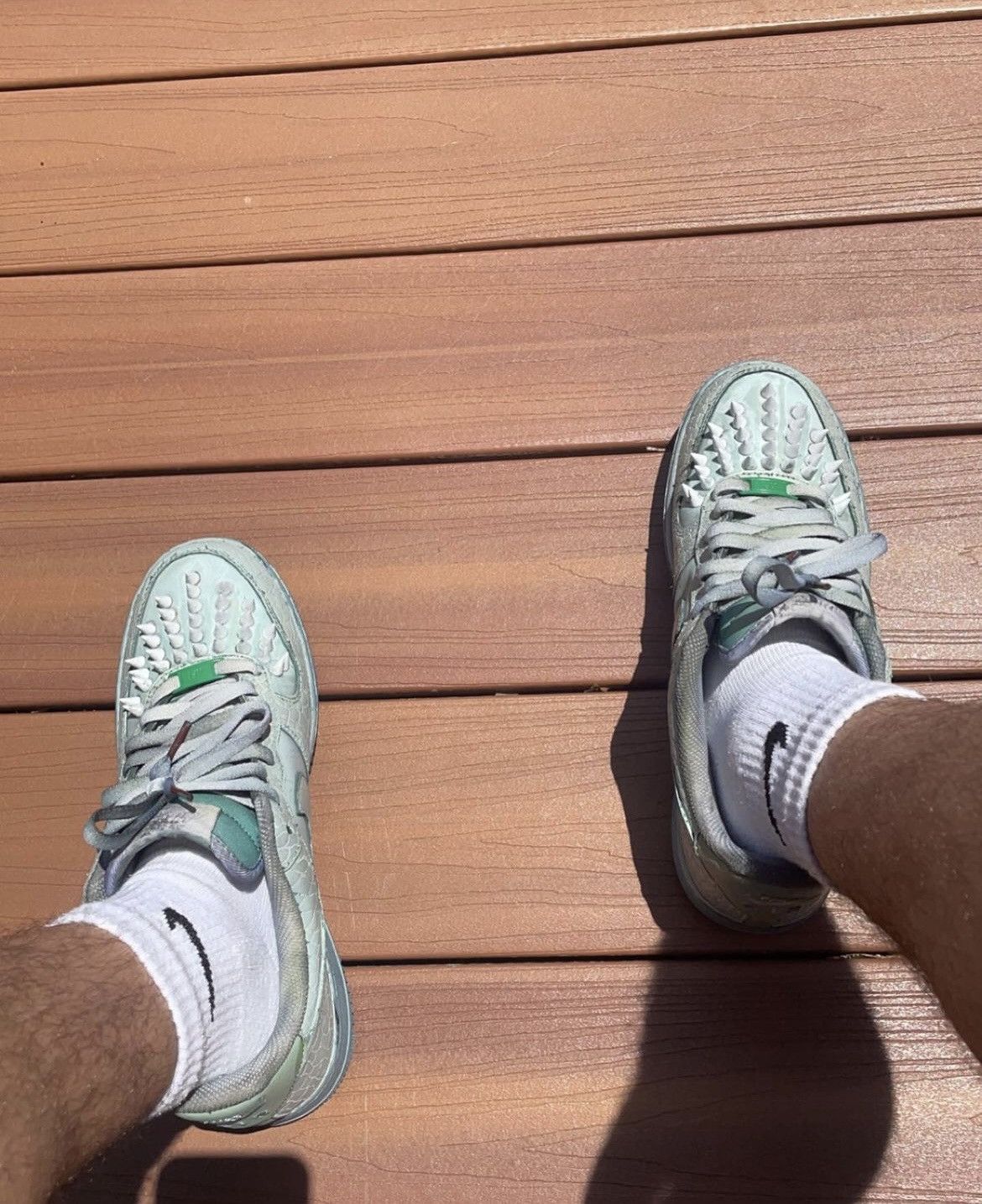 Nike Custom Alligator Nike Airforce 1 Size 9.5 Size US 9.5 / EU 42-43 - 5 Thumbnail