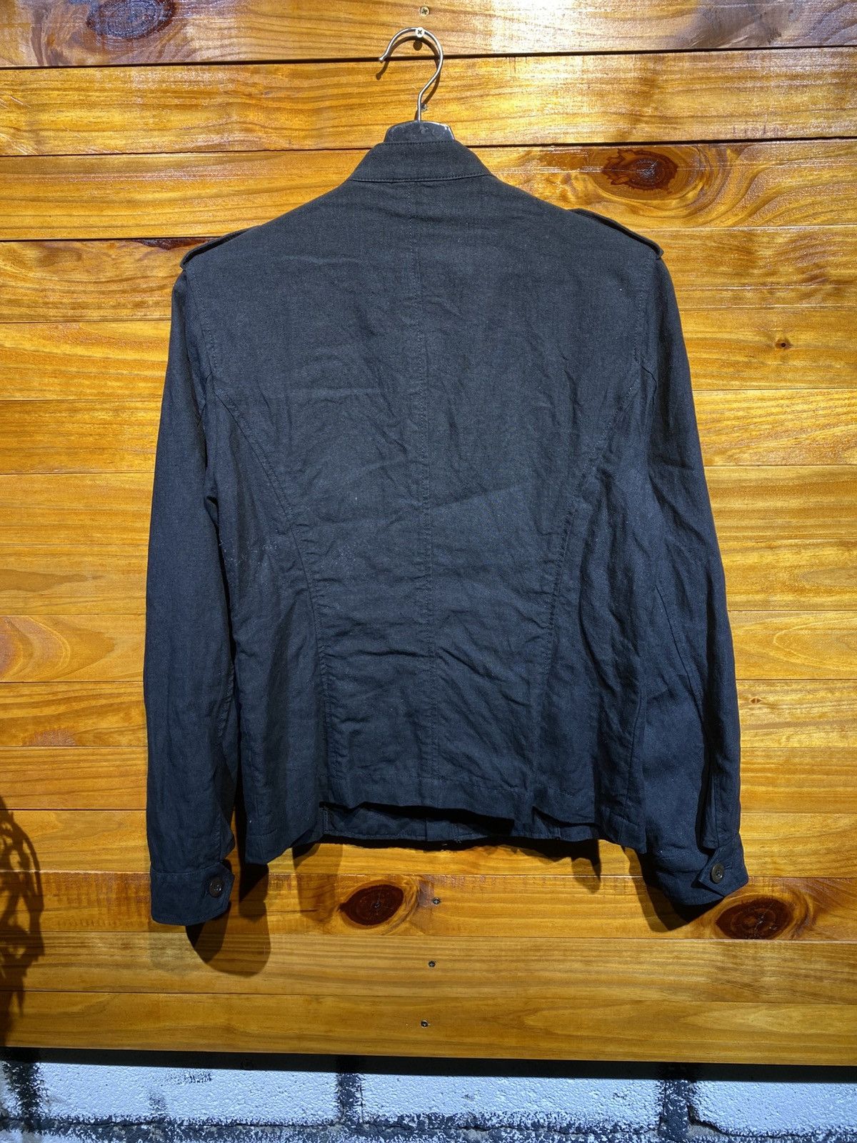 Paul Smith PS Paul Smith Black Military-Inspired Jacket – Men’s Vintage Size US S / EU 44-46 / 1 - 7 Thumbnail