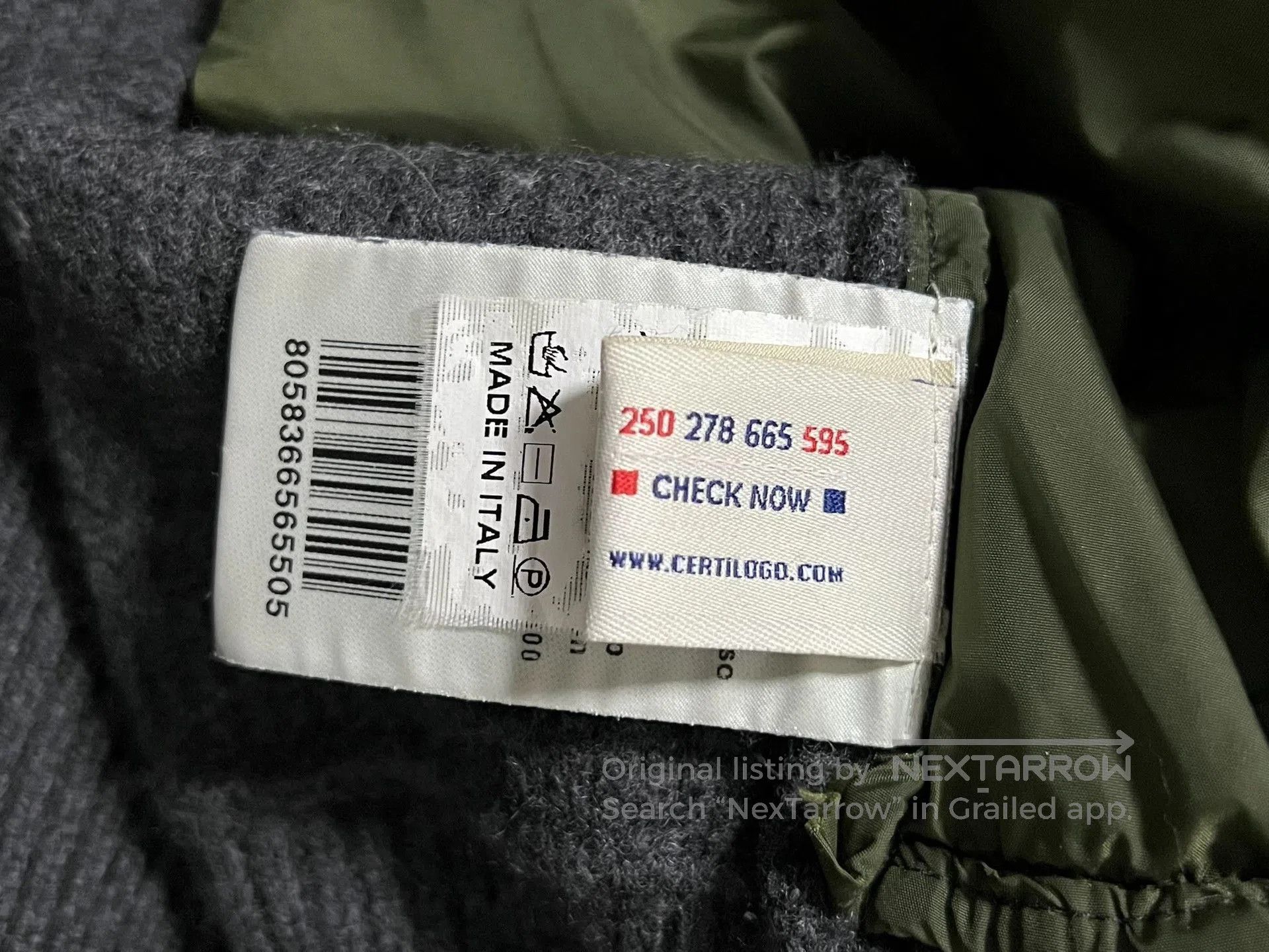 Moncler Moncler Men's Heavy Wool Knit Jacket. Size US L / EU 52-54 / 3 - 8 Thumbnail