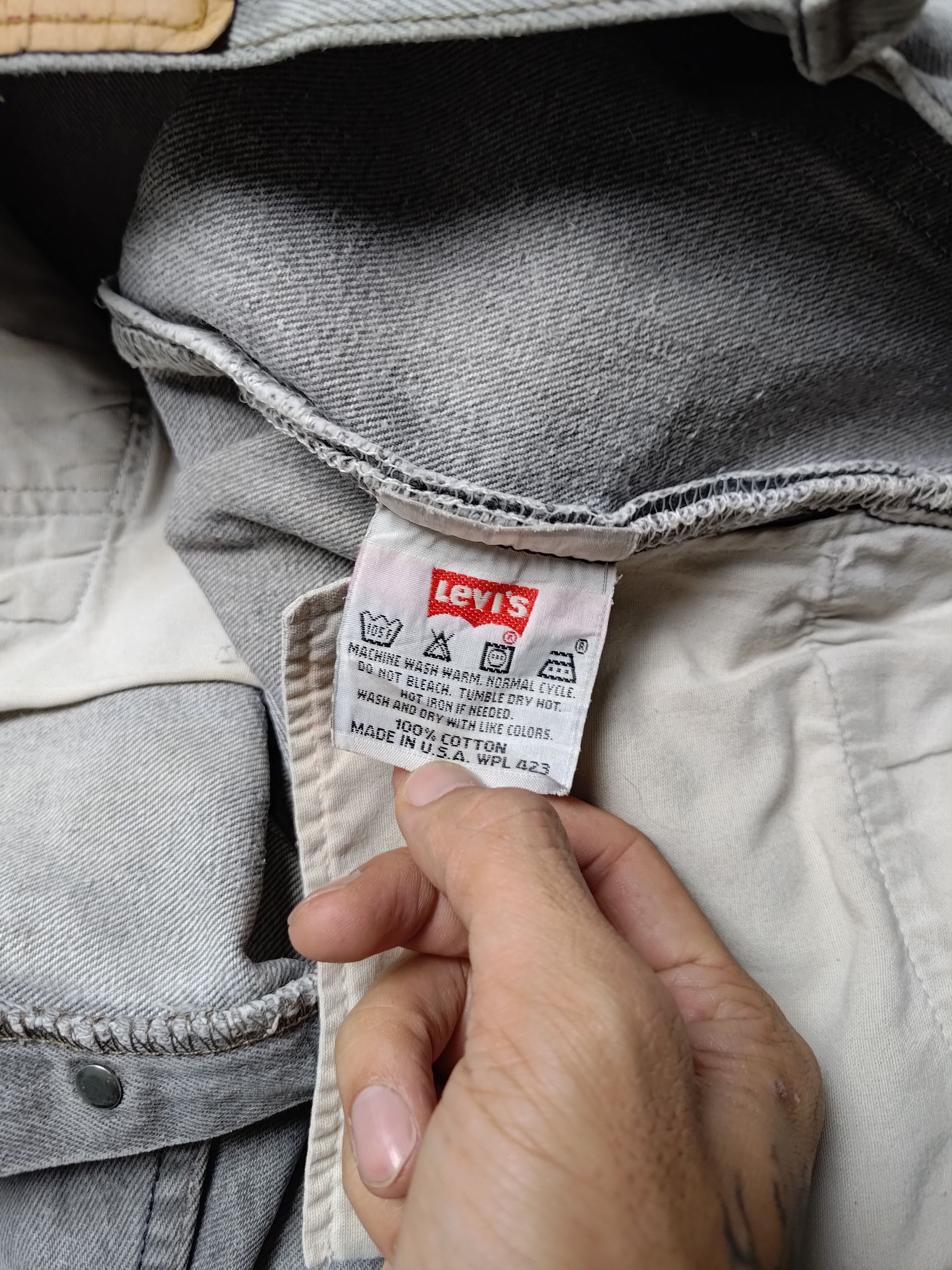 Levi's Sold Out - Vintage Levi's 501 Black 0658 34*30 Usa Size US 34 / EU 50 - 5 Thumbnail