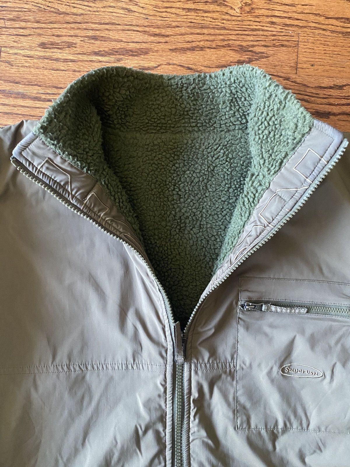 Supervsn Supervsn Reversible Sherpa Jacket Size US M / EU 48-50 / 2 - 6 Thumbnail