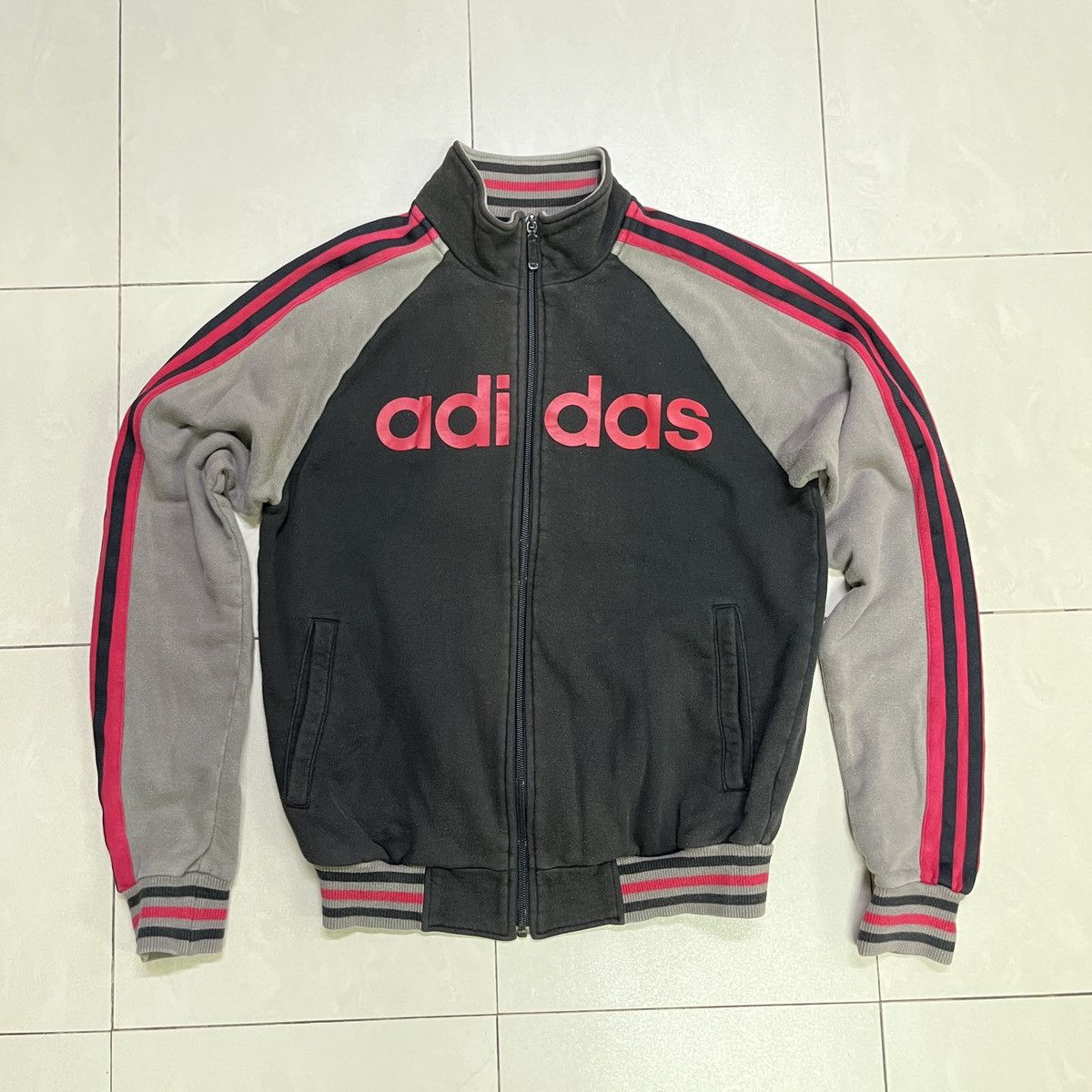 Adidas × Vintage Vintage Adidas Tracktop Size US S / EU 44-46 / 1 - 2 Thumbnail