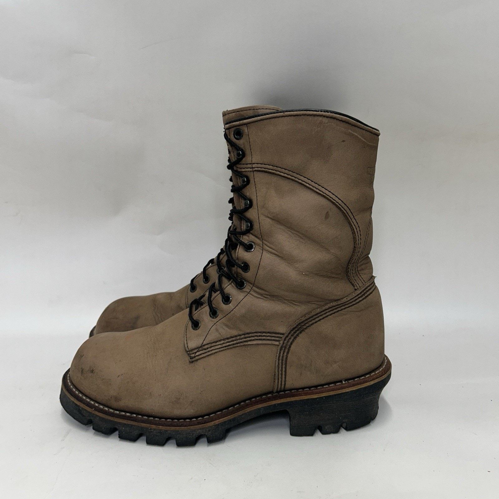 Red Wing Red Wing 2292 Steel Toe Gore-Tex Logger Boots “Grey Brown” Size US 11 / EU 44 - 6 Thumbnail