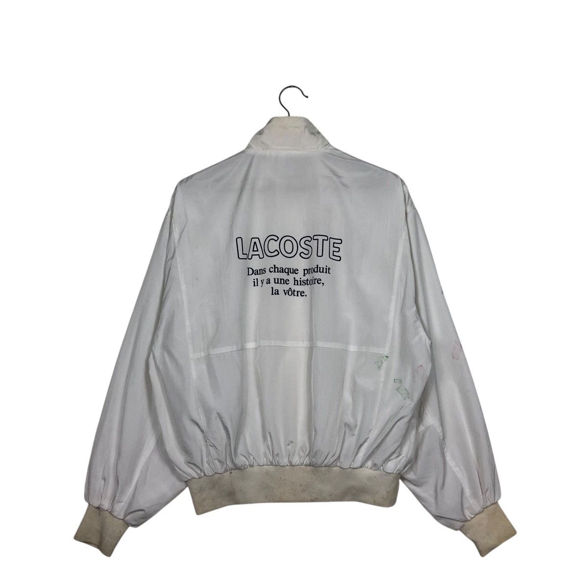 Japanese Brand × Vintage 📌Vintage Single Layer Bomber Jacket Chemise Lacoste Size US M / EU 48-50 / 2 - 9 Thumbnail
