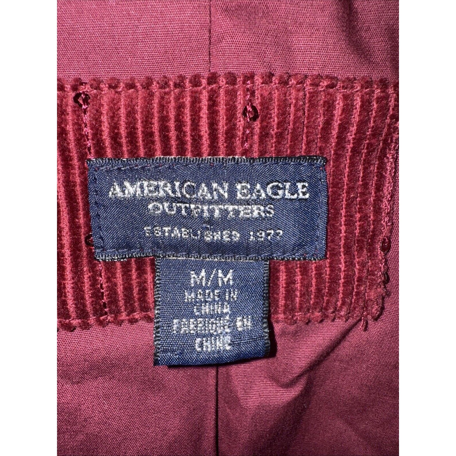 American Eagle Outfitters American Eagle Sequin Corduroy Jacket Blazer Women’s Medium Size M / US 6-8 / IT 42-44 - 2 Thumbnail