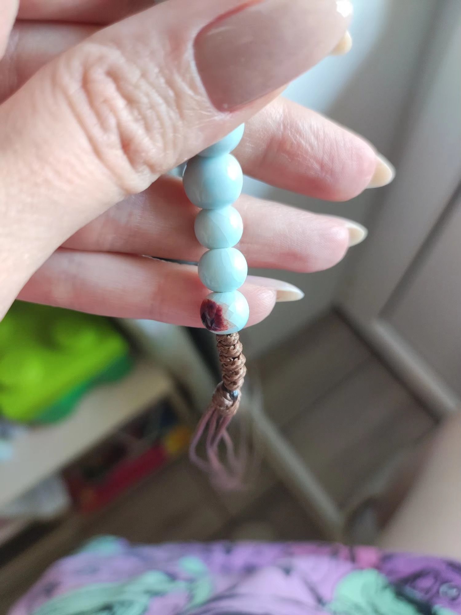 Handmade Boho Ethnic Pendant Necklace Handmade Jewelry Gift For Her Size ONE SIZE - 9 Thumbnail
