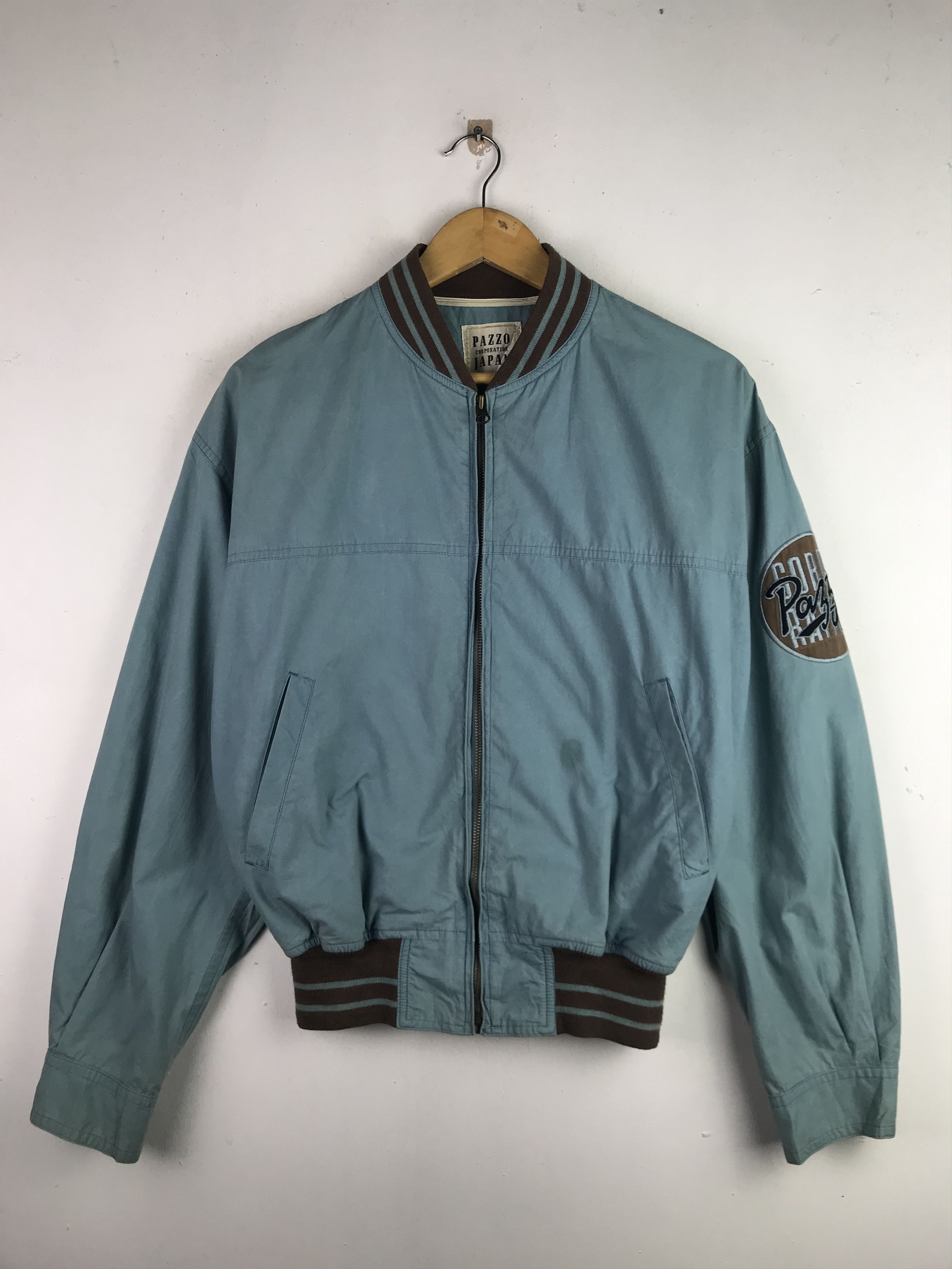Japanese Brand × Pazzo × Vintage Vintage Pazzo Cooperation Bomber Jacket Size US XL / EU 56 / 4 - 1 Thumbnail
