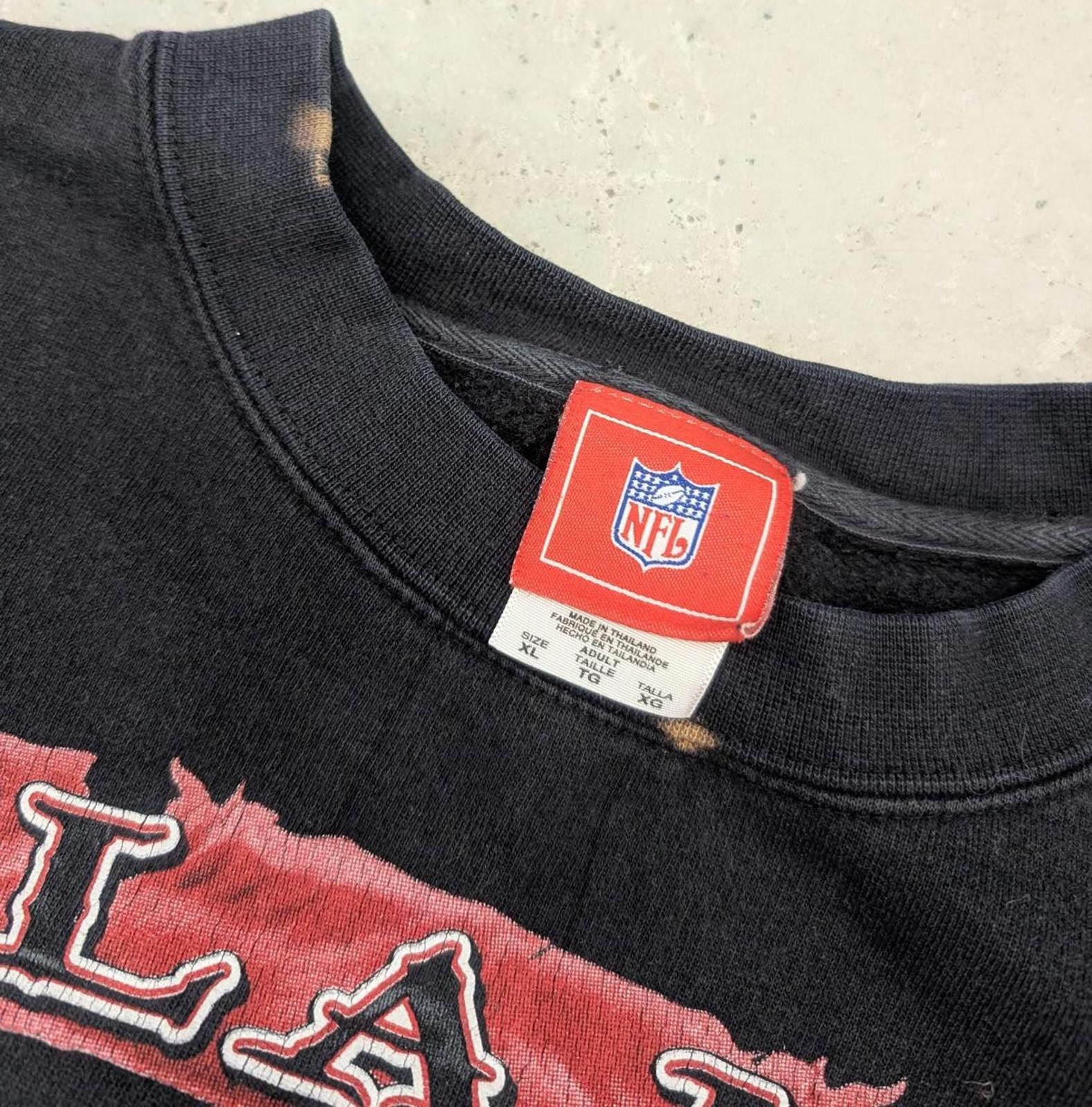 NFL Y2K 2000s Atlanta Flacons NFL Crew Neck Sweater Size US XXL / EU 58 / 5 - 3 Thumbnail