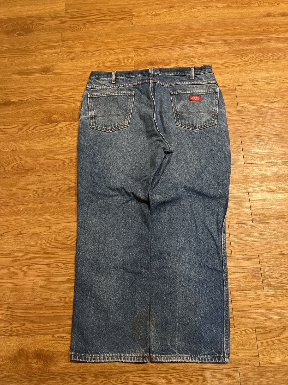 Dickies vintage 90’s baggy dickies thrashed faded work jeans Size US 36 / EU 52 - 1 Thumbnail