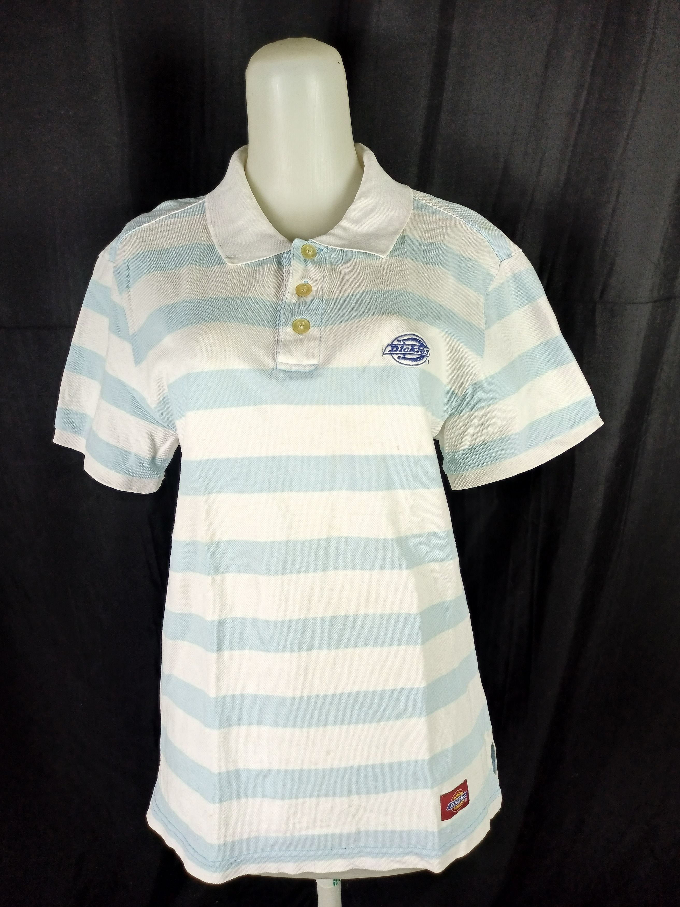 Dickies × Vintage Dickies Striped polo t-shirt Size US M / EU 48-50 / 2 - 19 Thumbnail