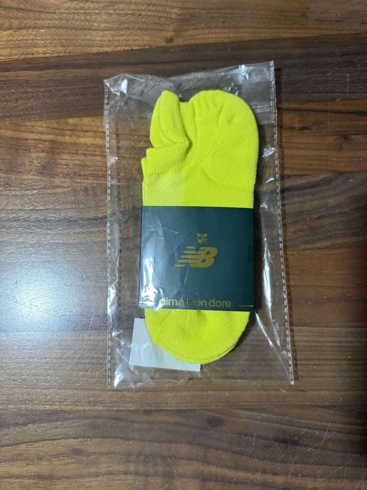 Aime Leon Dore × New Balance Aime Leon Dore New Balance NB RC56 No Show Sock Lime Green Size ONE SIZE - 3 Thumbnail