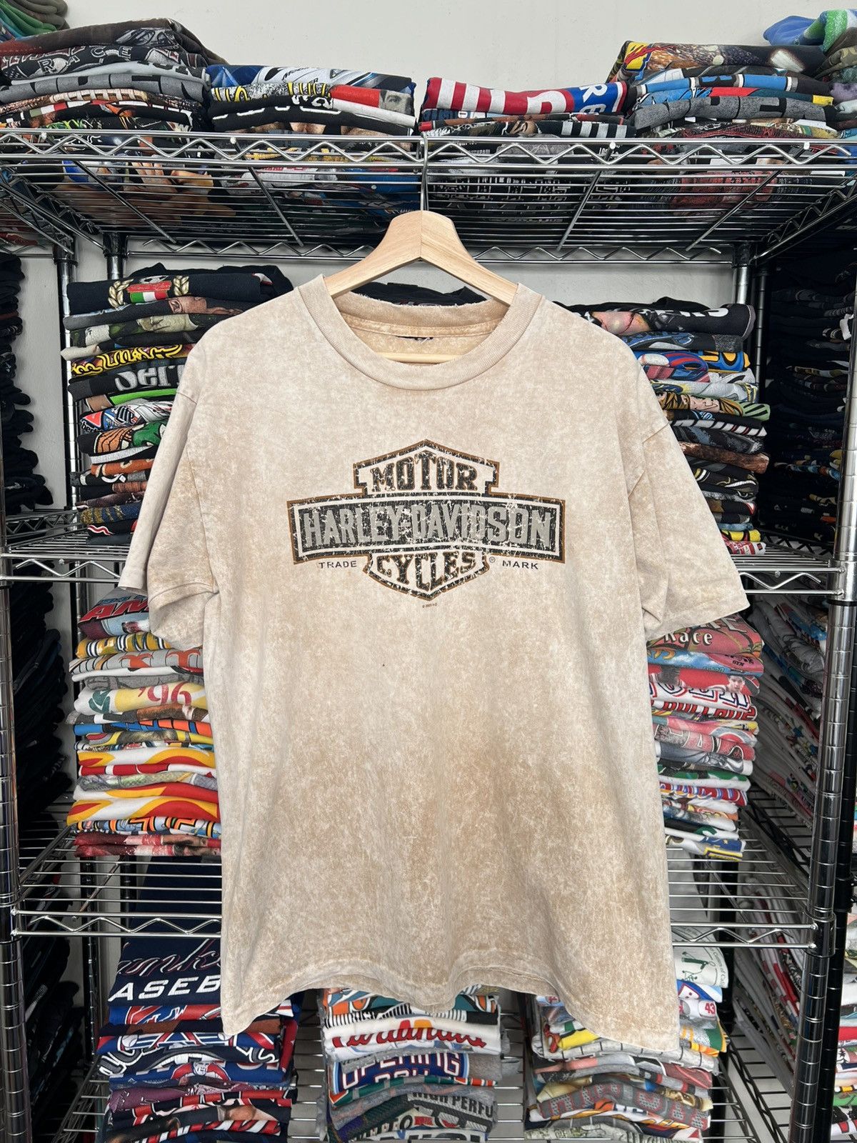 Harley Davidson 2005 H-D Flaming 1 Tibby’s Springfield Tee Size US L / EU 52-54 / 3 - 1 Thumbnail
