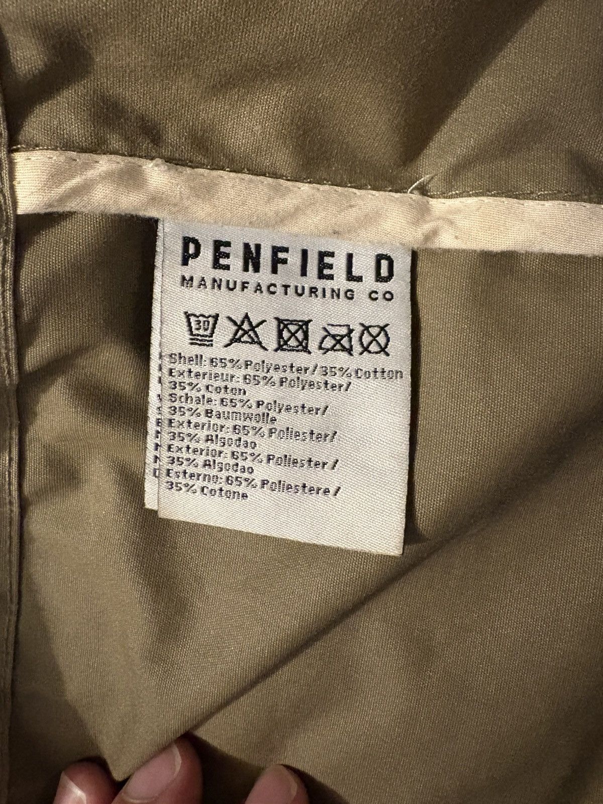 Penfield Penfield Gibson Waxed Cotton Rain Jacked Size US S / EU 44-46 / 1 - 3 Thumbnail