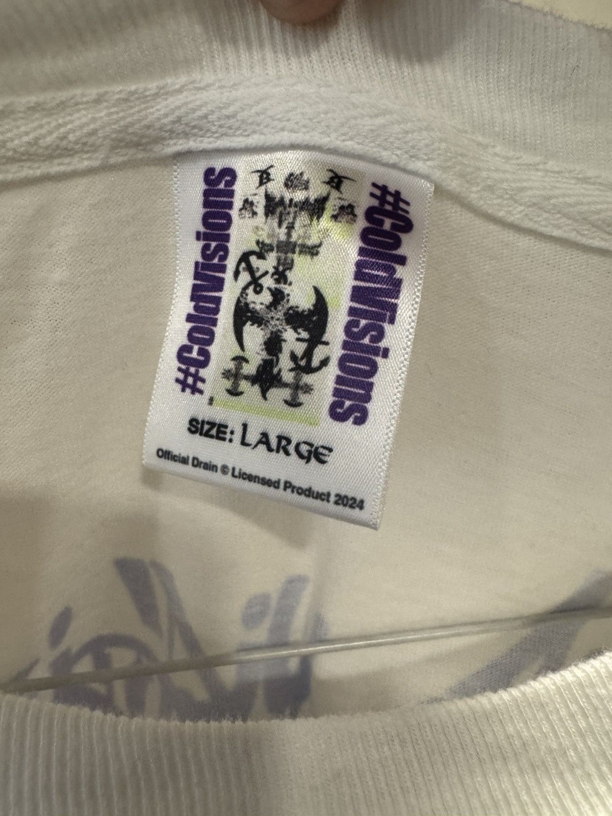 Drain Gang Bladee cold visions merch Size US L / EU 52-54 / 3 - 3 Thumbnail