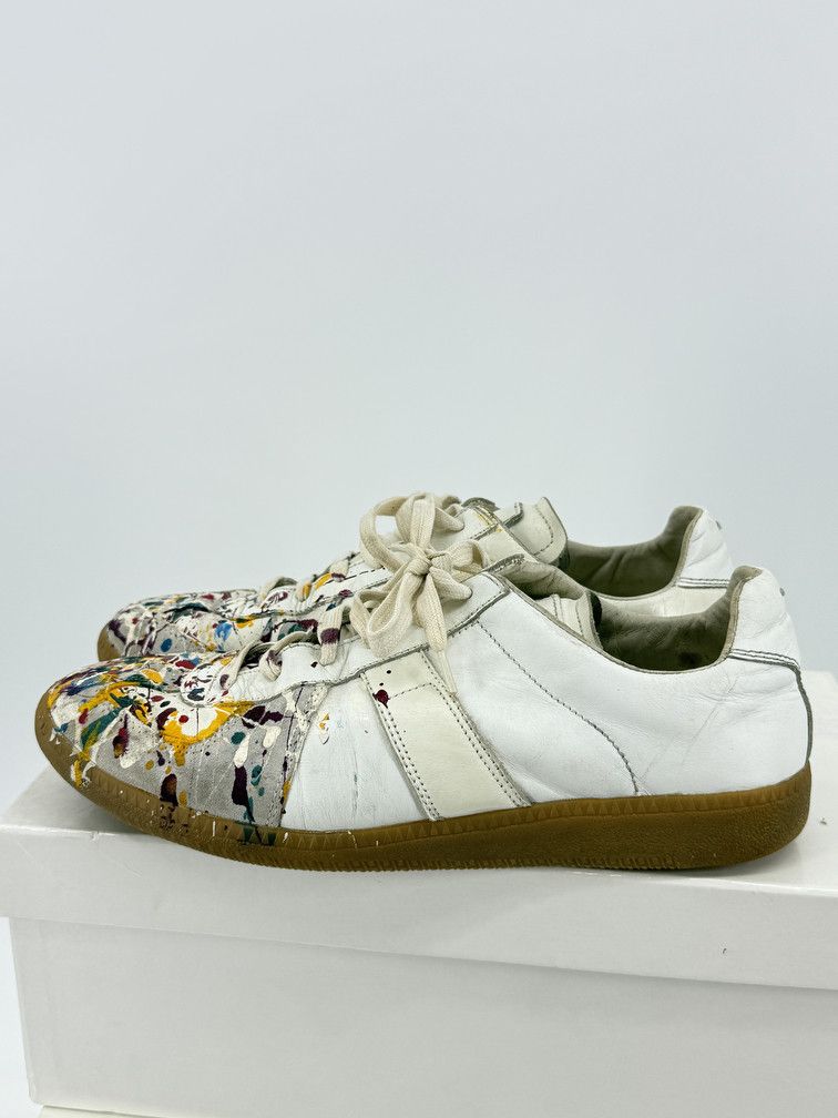Maison Margiela Vintage GAT Low Paint Splatter Size US 8 / EU 41 - 4 Thumbnail