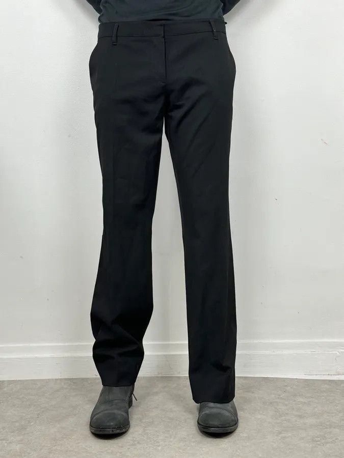 Prada SS2008 Prada Black Tailored Pants Size US 34 / EU 50 - 1 Thumbnail