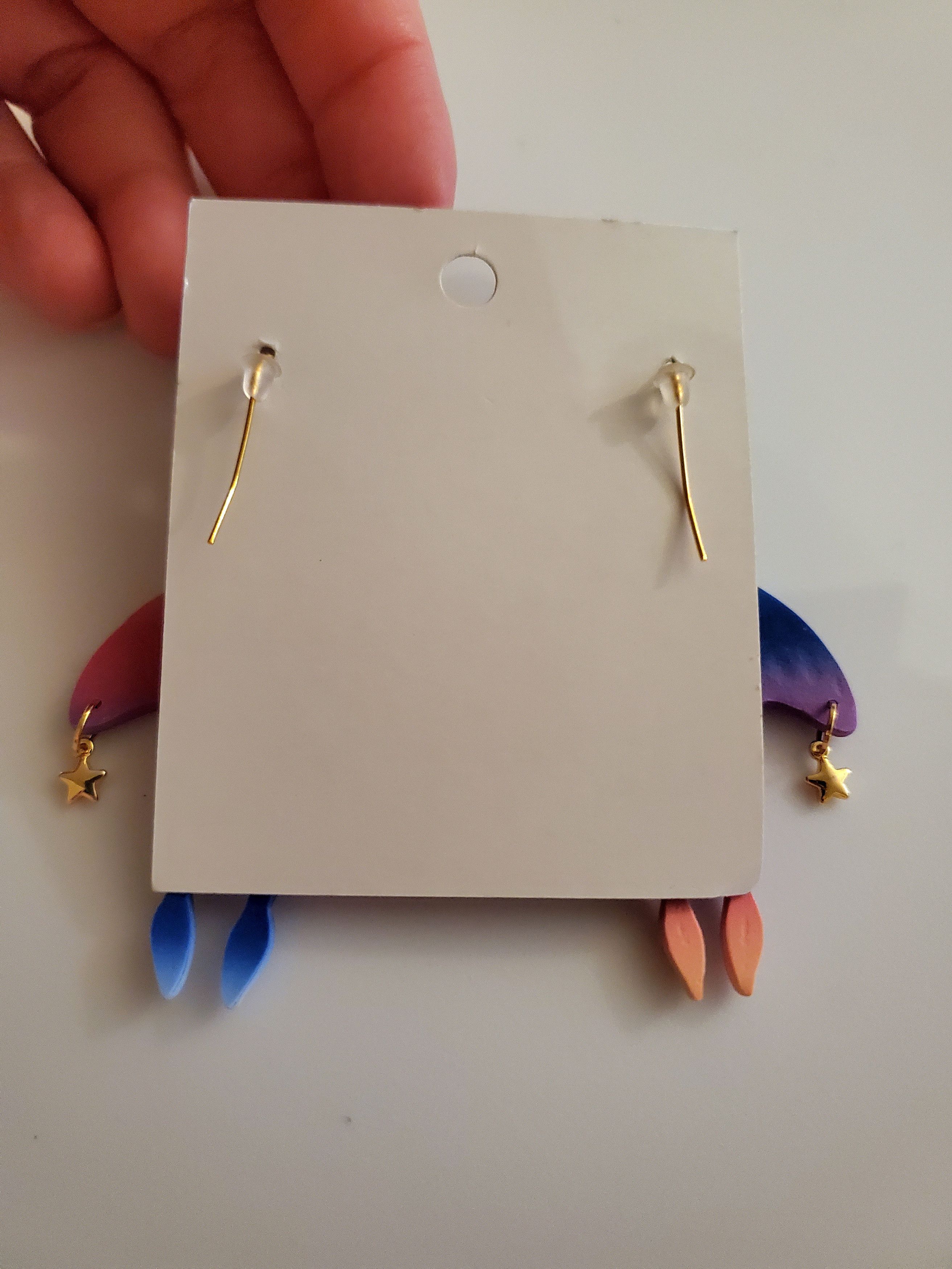 Other *Brand New* Handcrafted Luna Moth Dangle Earrings Size ONE SIZE - 2 Thumbnail