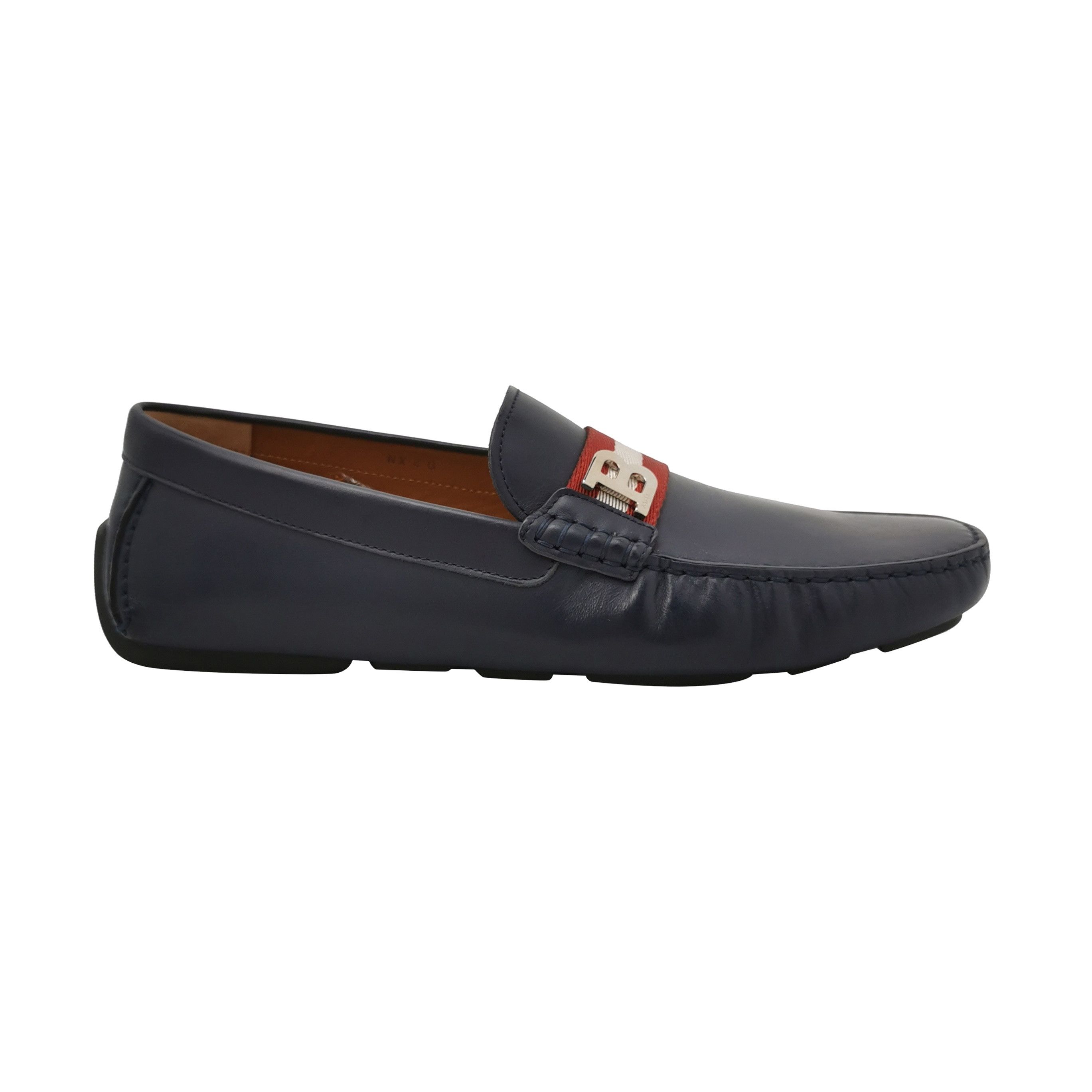 Bally Bally B-Logo Striped Leather Loafers 42 Size US 9 / EU 42 - 1 Thumbnail