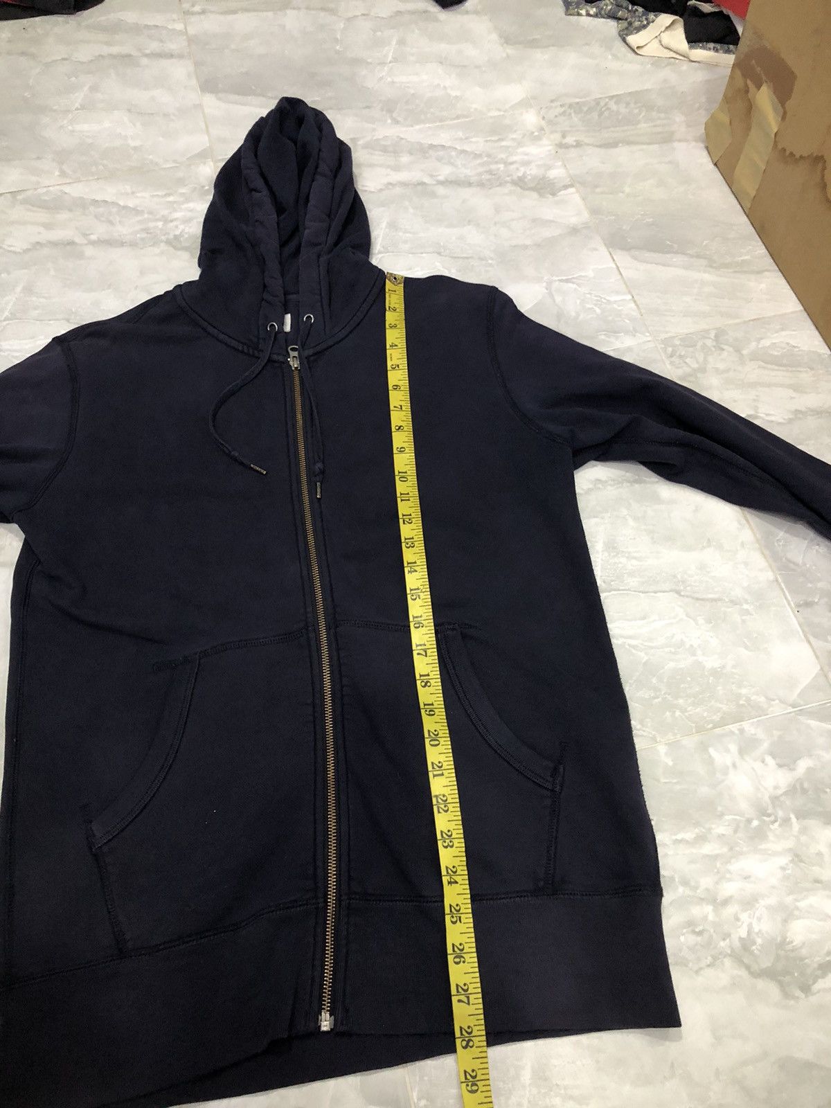 Uniqlo Vintage Uniqlo Zip Hoodie – Classic Navy Core Size US M / EU 48-50 / 2 - 11 Thumbnail