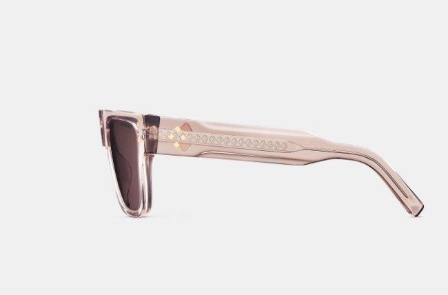 Dior o1w1db11124 Size: OS / Square Sunglasses in Transparent Nude Size ONE SIZE - 3 Thumbnail