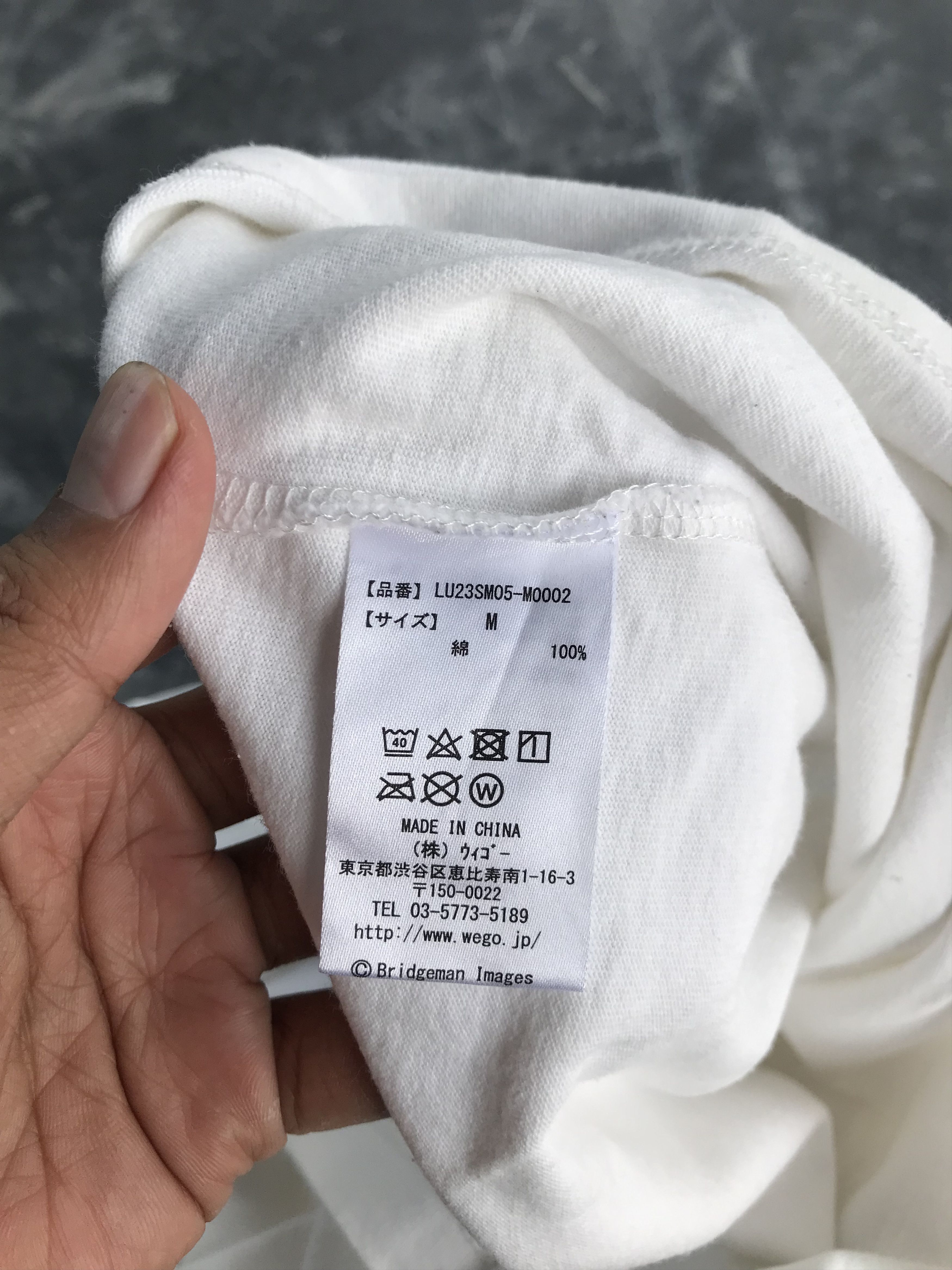 Other Wego Monalisa Lucy Exclusive Monotone Tee Size US M / EU 48-50 / 2 - 3 Thumbnail