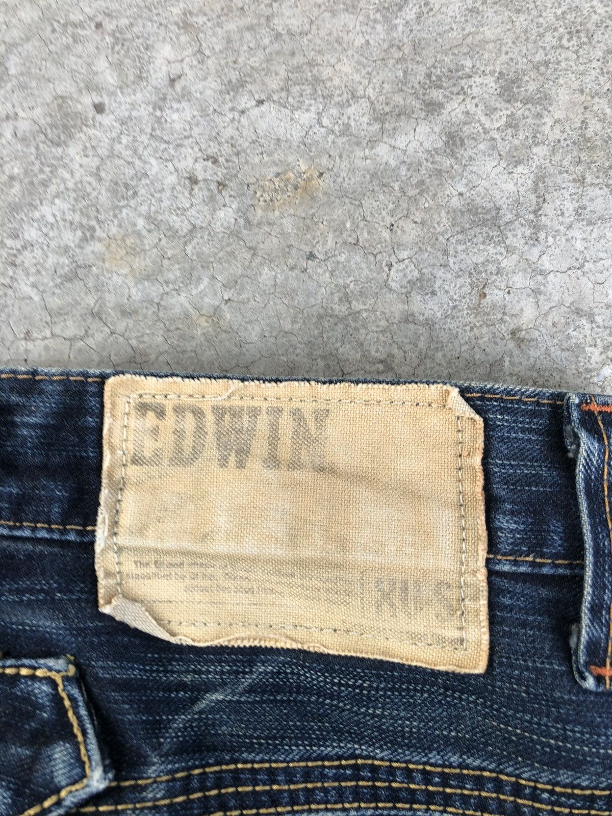If Six Was Nine Edwin XVS Flared Jeans Bootcut Distressed Jeans Buckle back Size US 34 / EU 50 - 18 Thumbnail