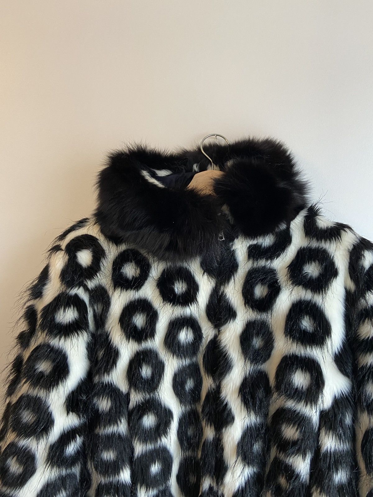 Other M Miller Hooded Faux Fur Jacket Size XS / US 0-2 / IT 36-38 - 2 Thumbnail