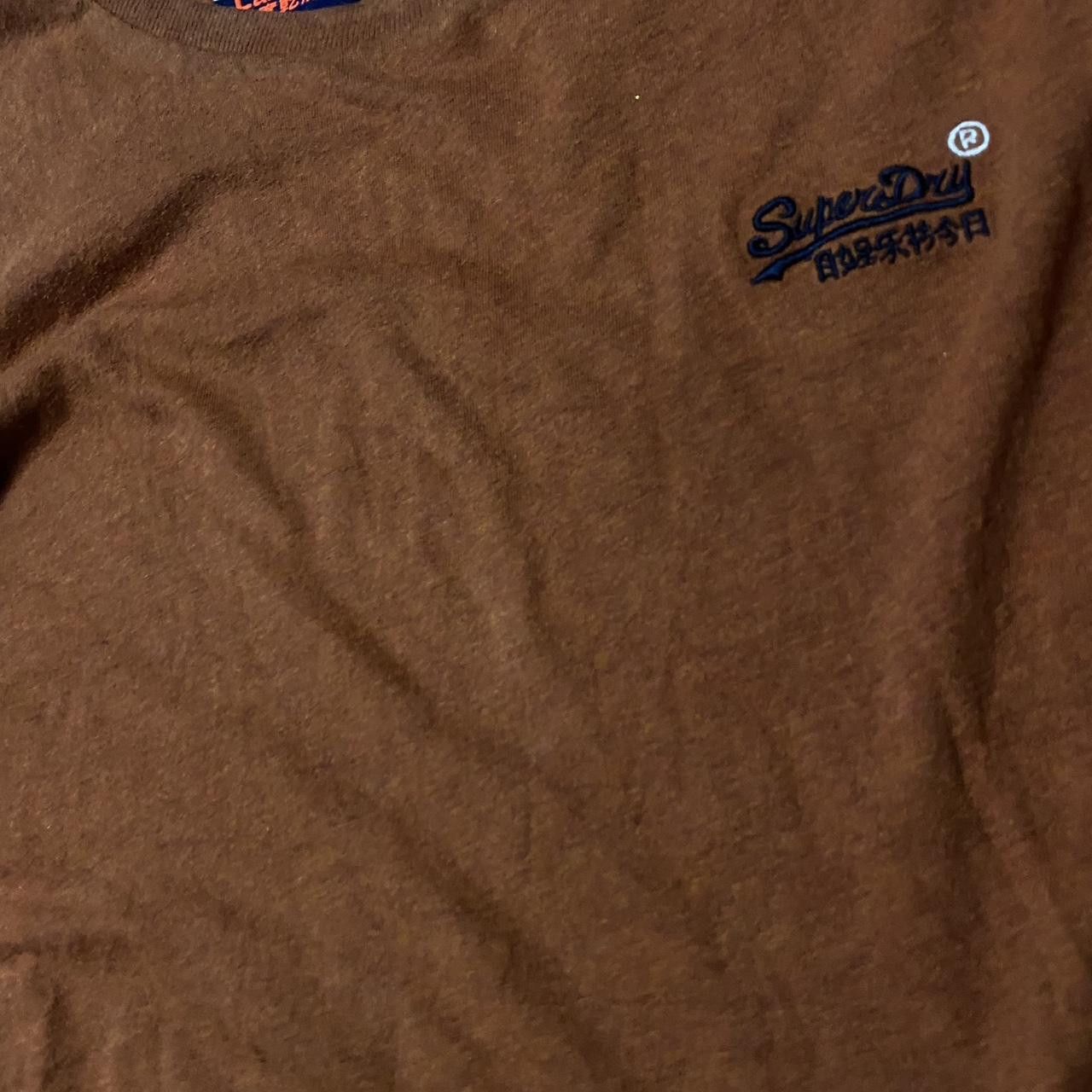 Other Brown Superdry long sleeve t-shirt Size US L / EU 52-54 / 3 - 4 Thumbnail