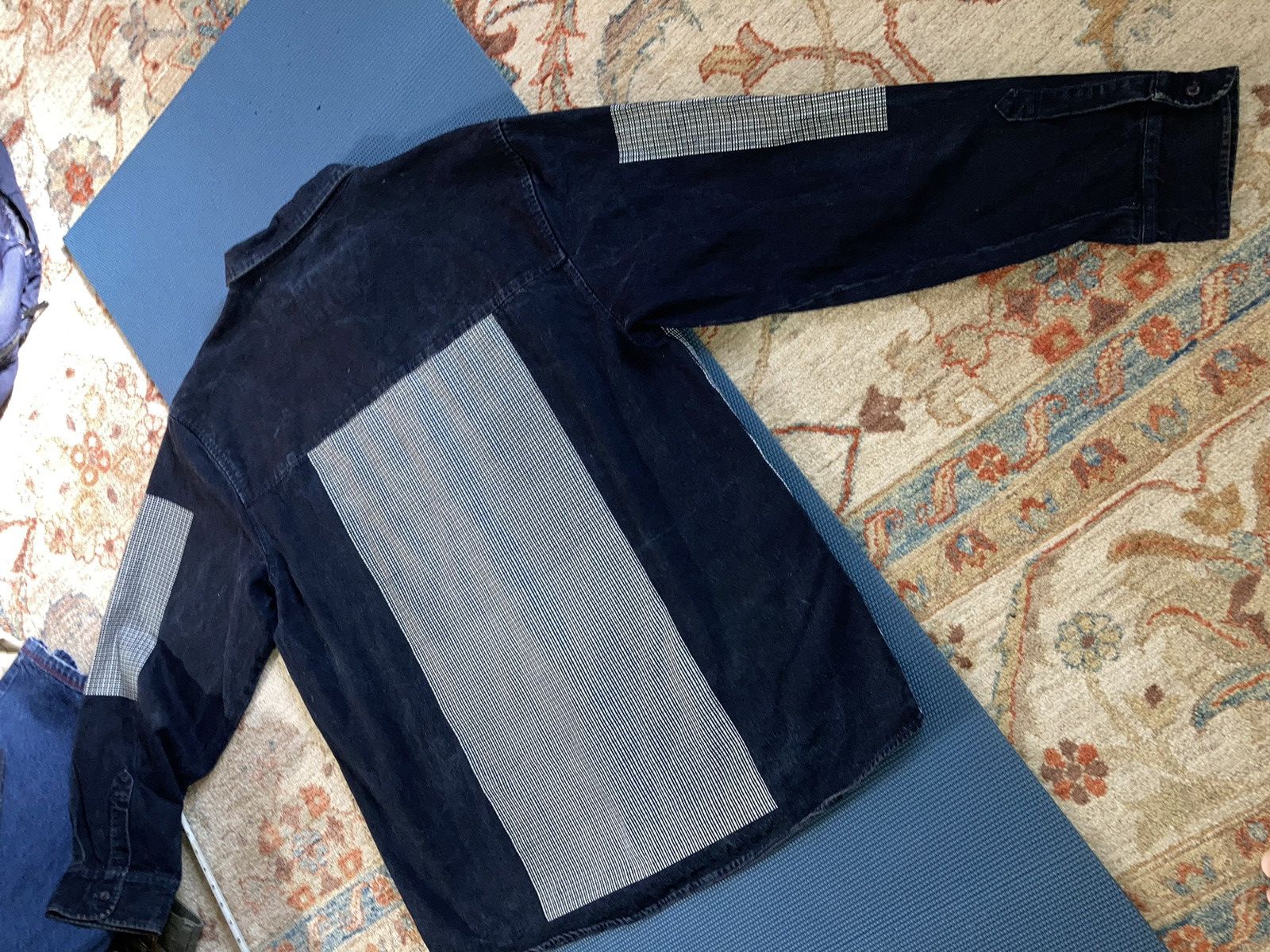 VTG Marithe Francois Girbaud Denim Shirt BAGGY FIT XXL