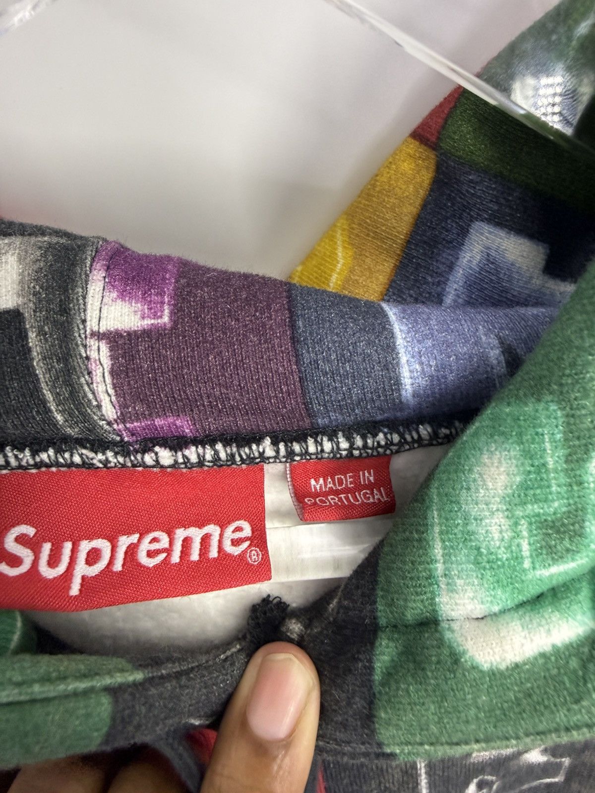 Supreme Supreme Blocks Hooded Sweatshirt – Multicolor – FW20 Size US L / EU 52-54 / 3 - 4 Thumbnail