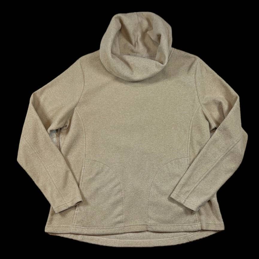 Lands' End Lands’ End Sweater in Tan | Size L Size L / US 10 / IT 46 - 1 Thumbnail