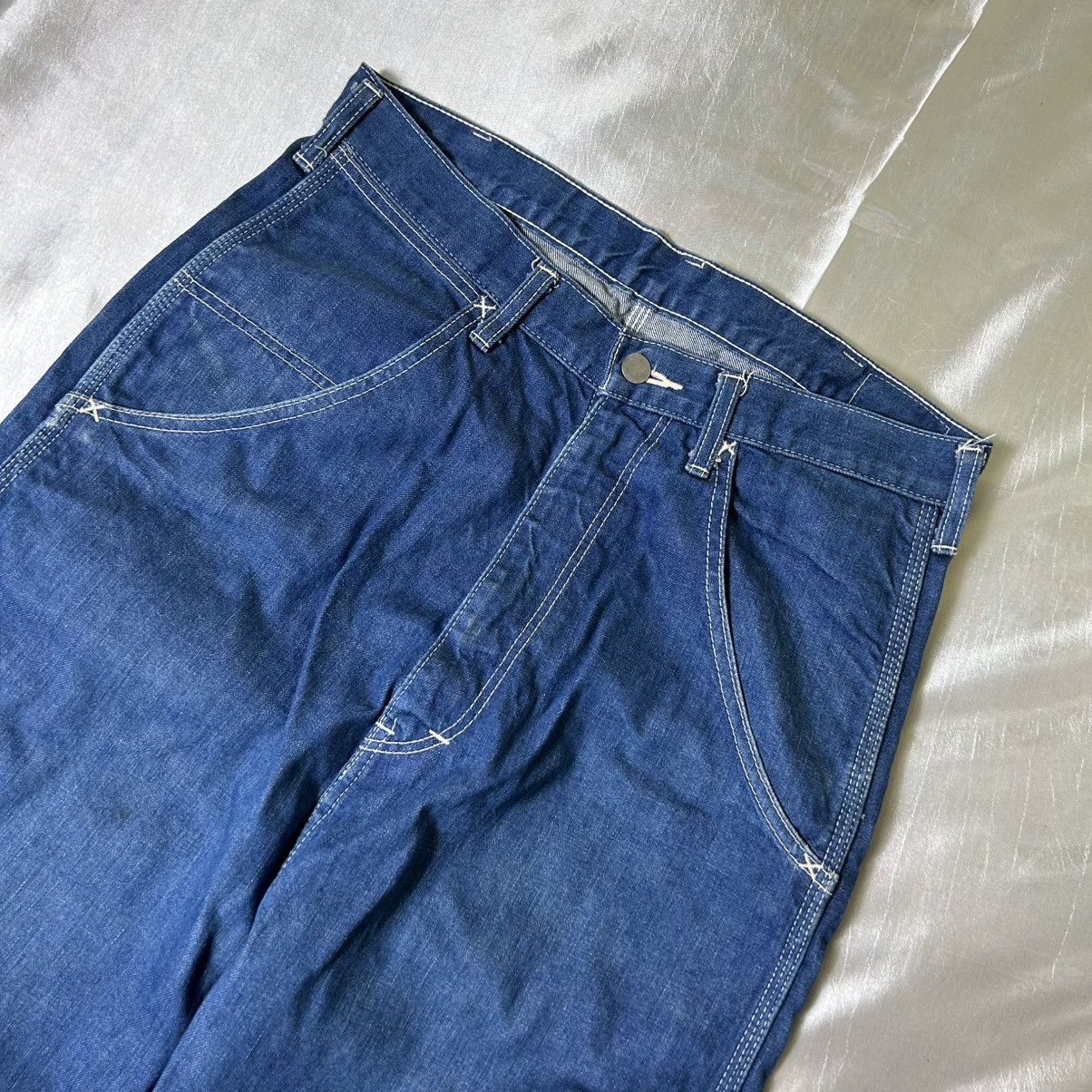 Comme des Garcons Vintage Comme des Garcons Workwear Baggy Jeans Pants Size US 33 - 3 Thumbnail
